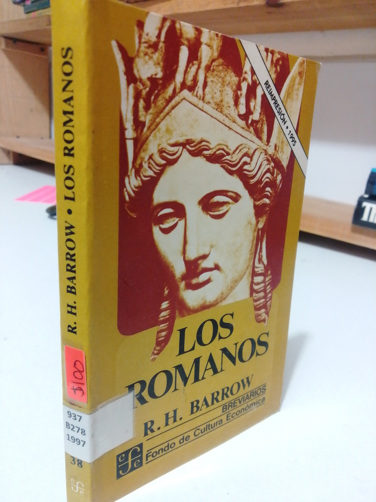 LOS ROMANOS POR R.H.BARROW USADO HISTORIA JUAREZ
