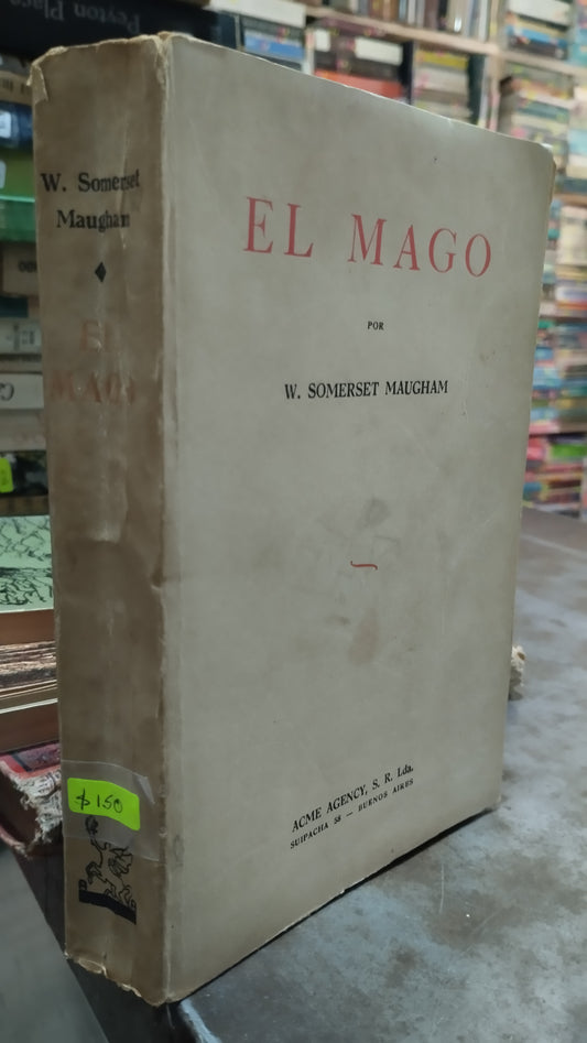EL MAGO POR W SOMERSET MAUGHAM LIBRO USADO ANTIGUO ALDAMA