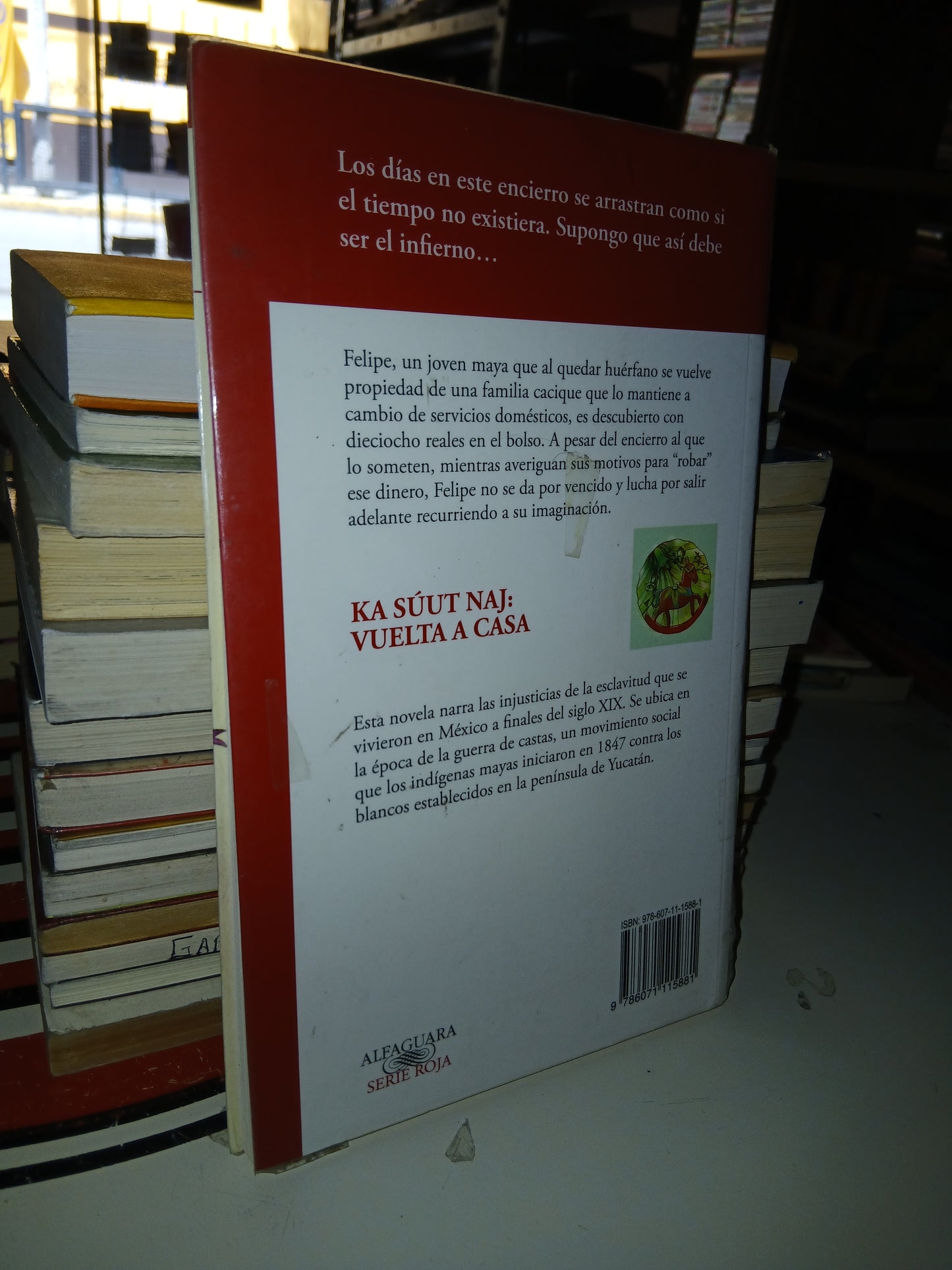 KA SÚUT NAJ: VUELTA A CASA POR ANTONIO MALPICA USADO NOVELA LITERARIO 207
