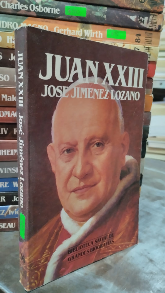 JUAN XXIII POR JOSE JIMENEZ LOZANO LIBRO USADO HISTORIA ALDAMA