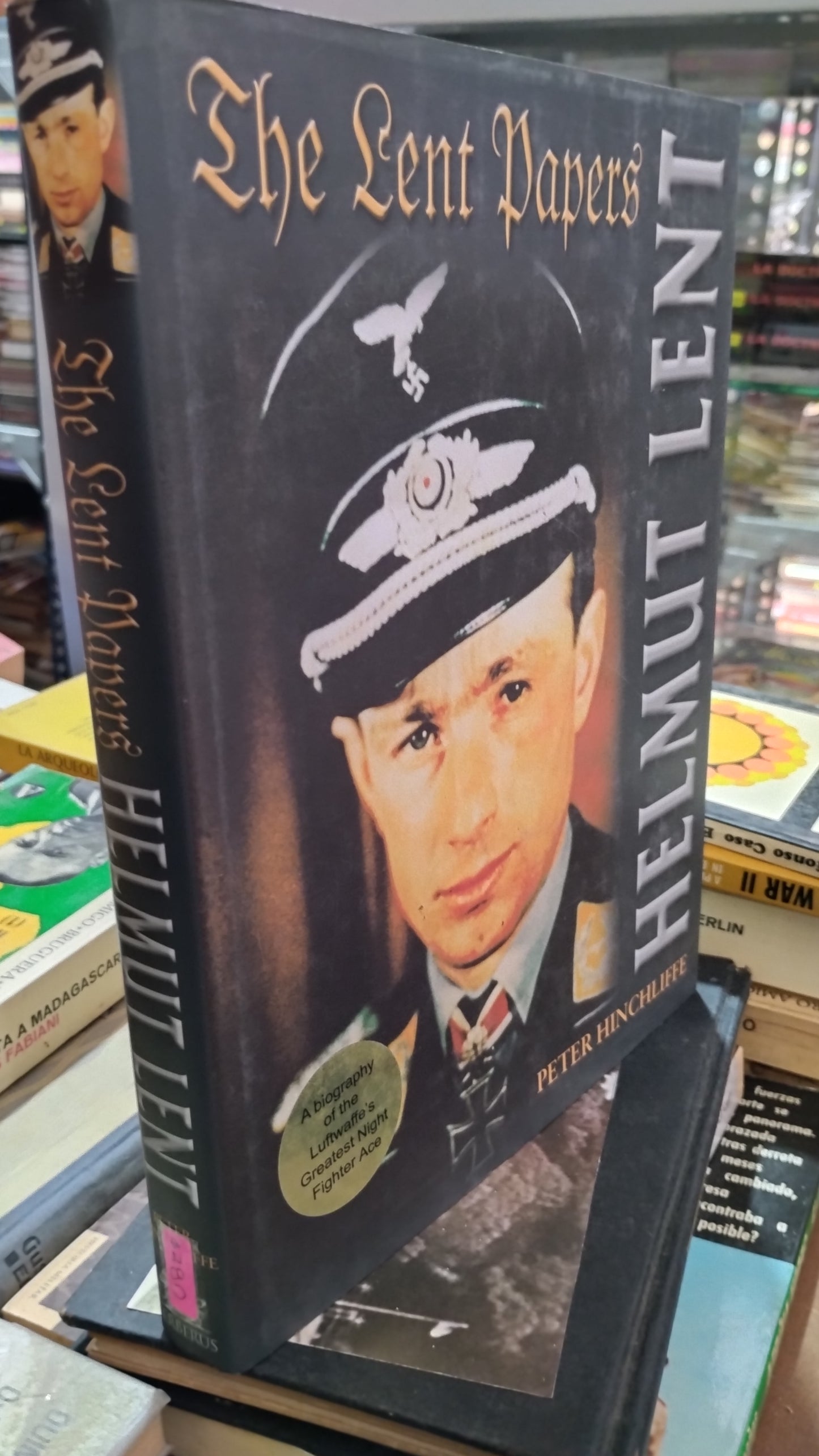 THE LENT PAPERS HELMUT LENT POR PETER HINCHLIFFE LIBRO USADO HISTORIA ALDAMA