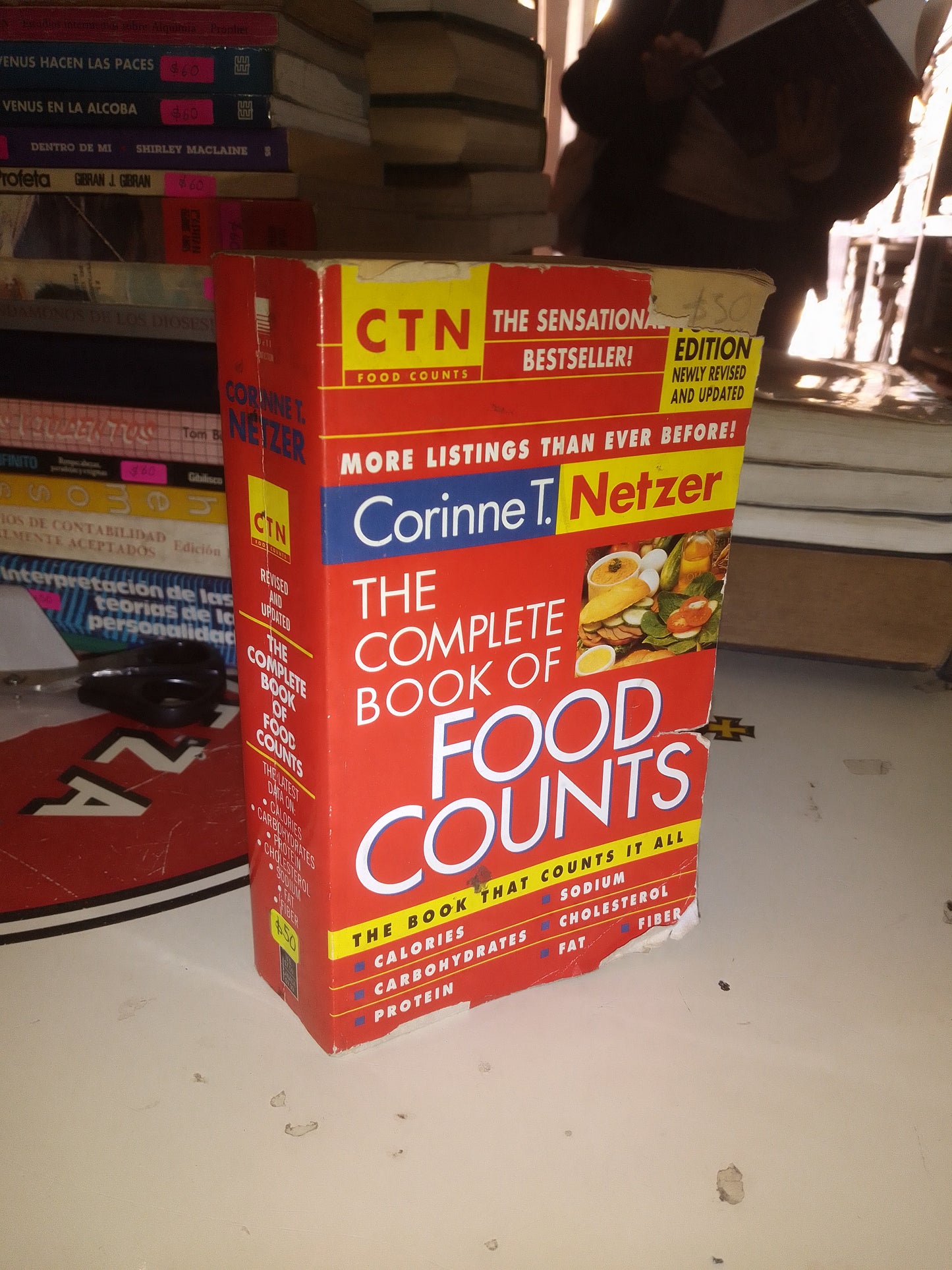 THE COMPLETE BOOK OF FOOD COUNTS POR CORINNE T. NETZER USADO IDIOMAS LITERARIO 207