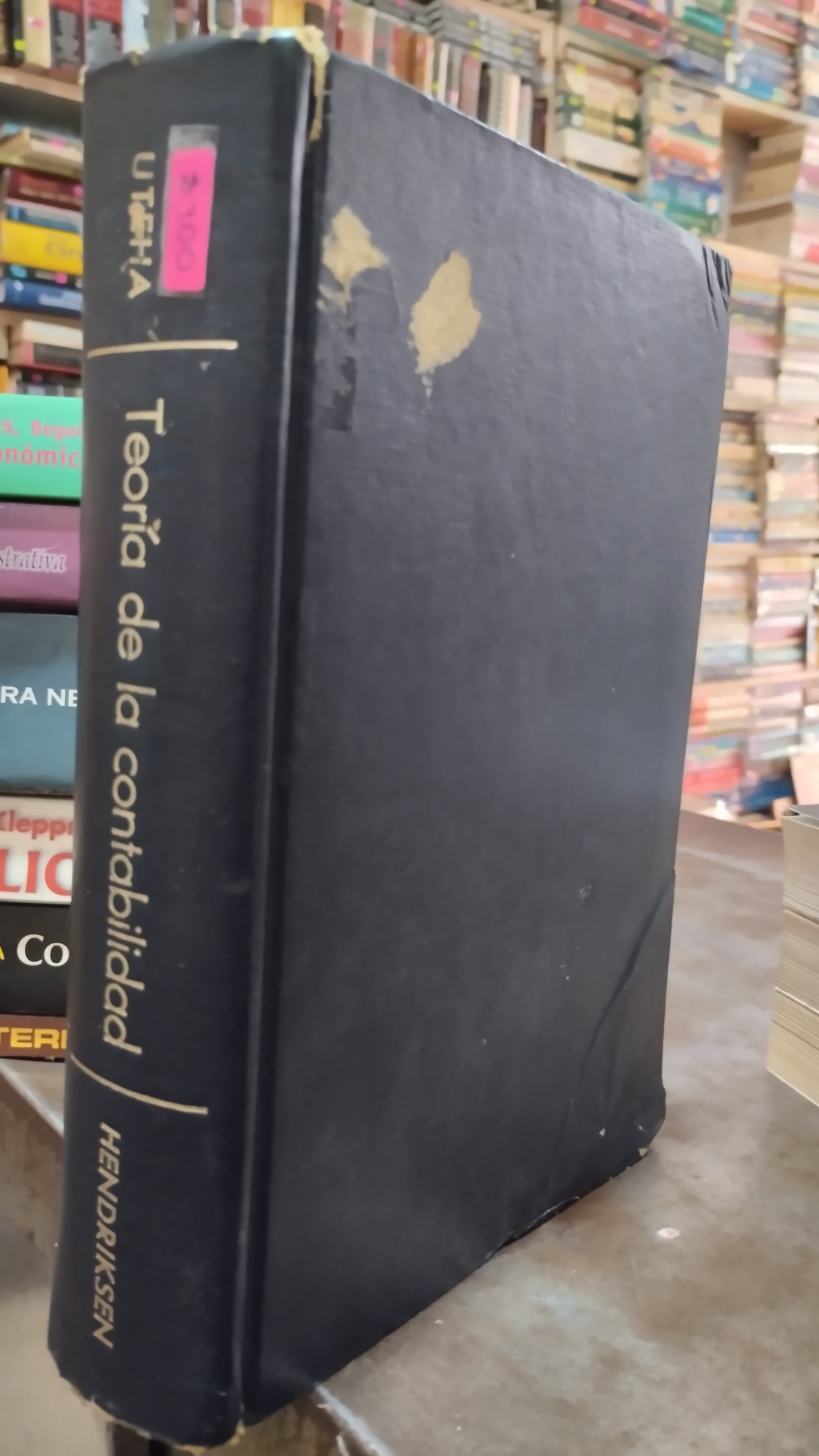 TEORIA DE LA CONTABILIDAD POR HENDRIKSEN LIBRO USADO ADMINISTRACION ALDAMA