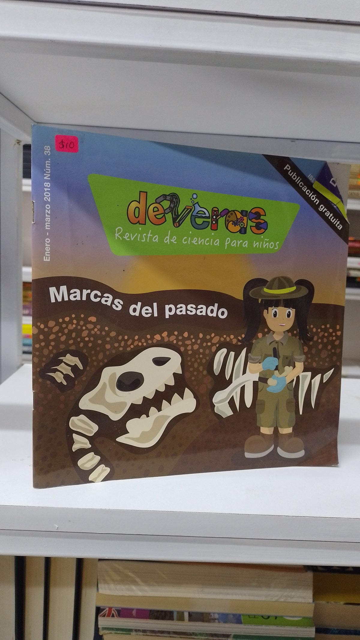 DEVERAS REVISTA DE CIENCIA PARA NIÑOS POR ENRIQUE ANTONIO MALDONADO USADO INFANTIL JUAREZ 515