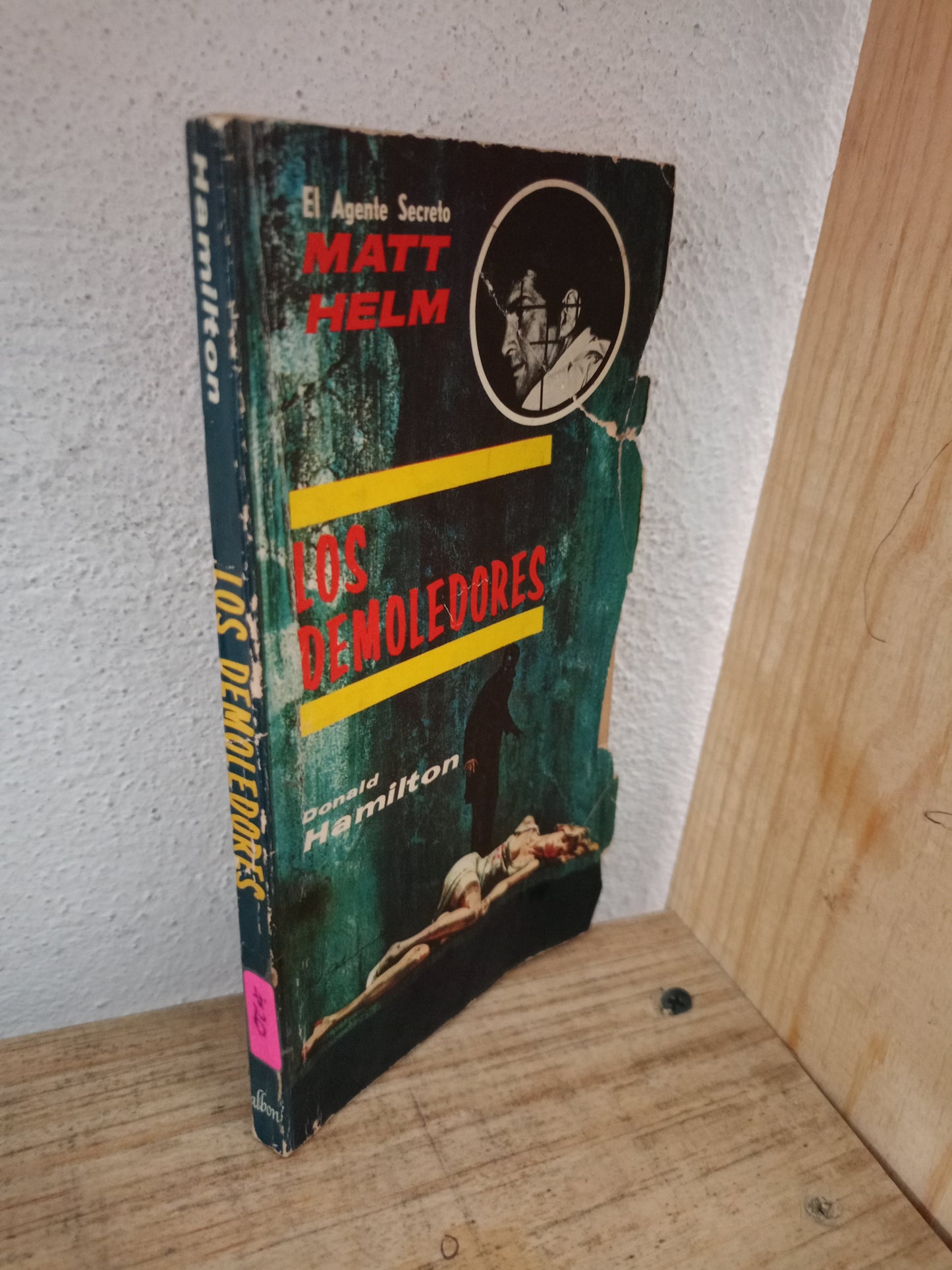 LOS DEMOLEDORES POR DONALD HAMILTON USADO NOVELA LITERARIO 305