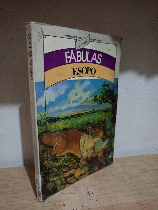 FABULAS POR ESOPO USADO NOVELA LITERARIO 305