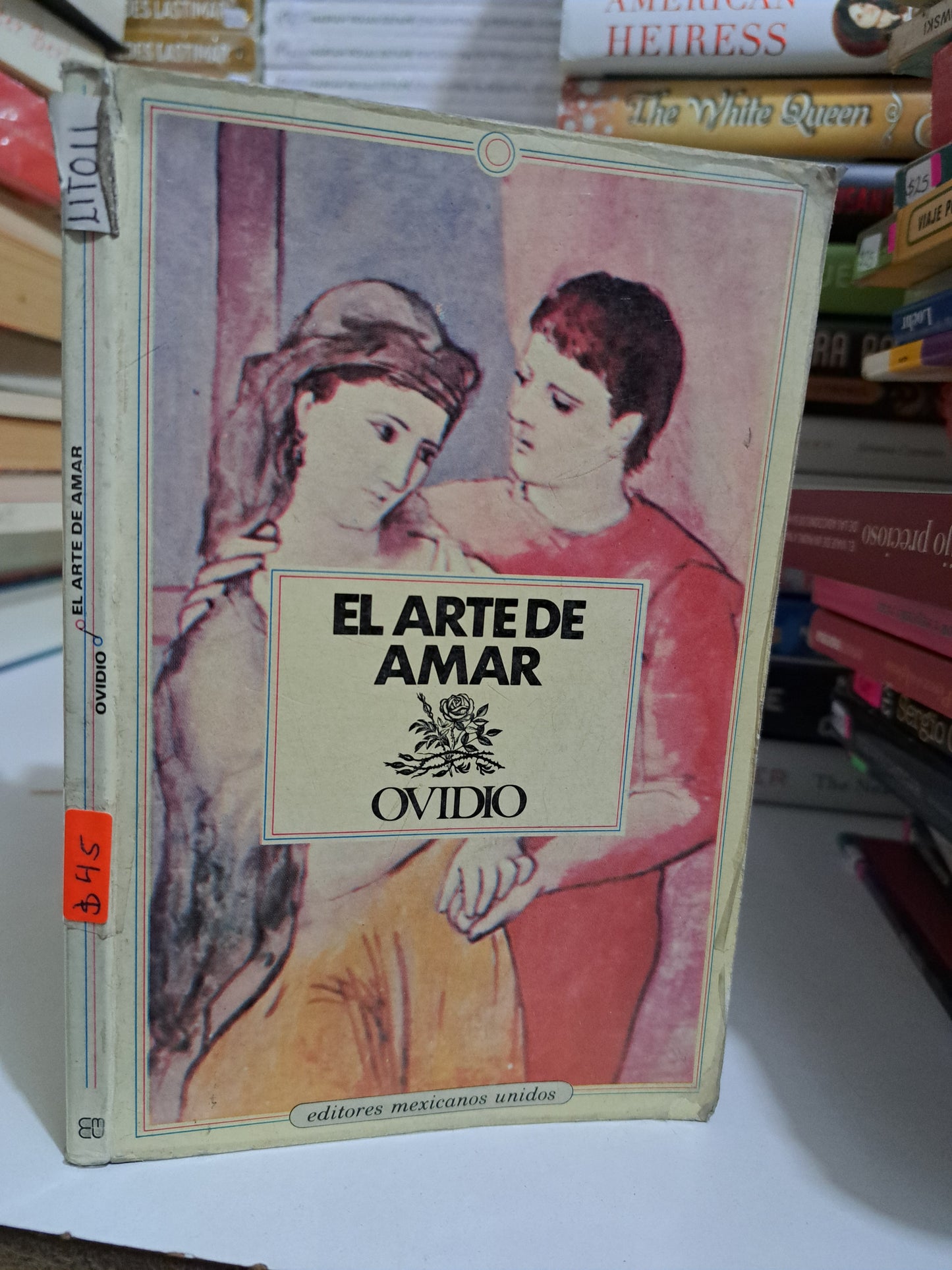 EL ARTE DE AMAR O VIDEO USADO NOVELA JUÁREZ