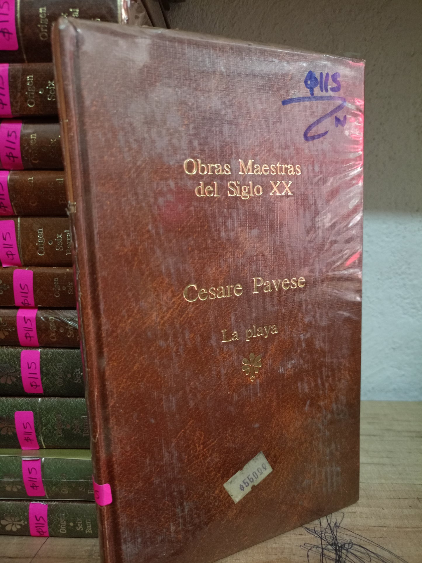 LA PLAYA POR CESARE PAVESE USADO NOVELA LITERARIO 305