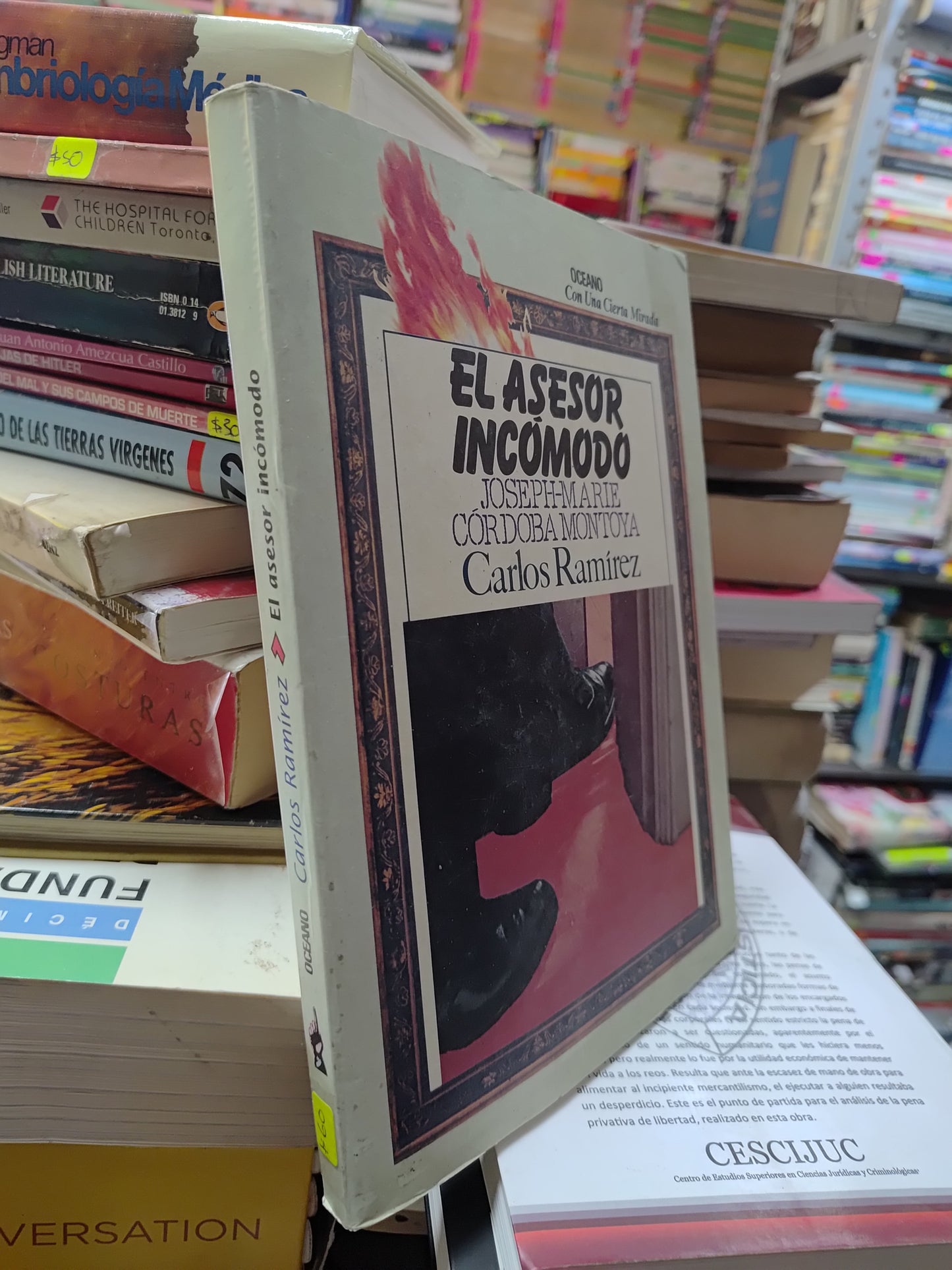 EL ASESOR INCOMODO POR CARLOS RAMIREZ USADO POLITICA JUAREZ 507