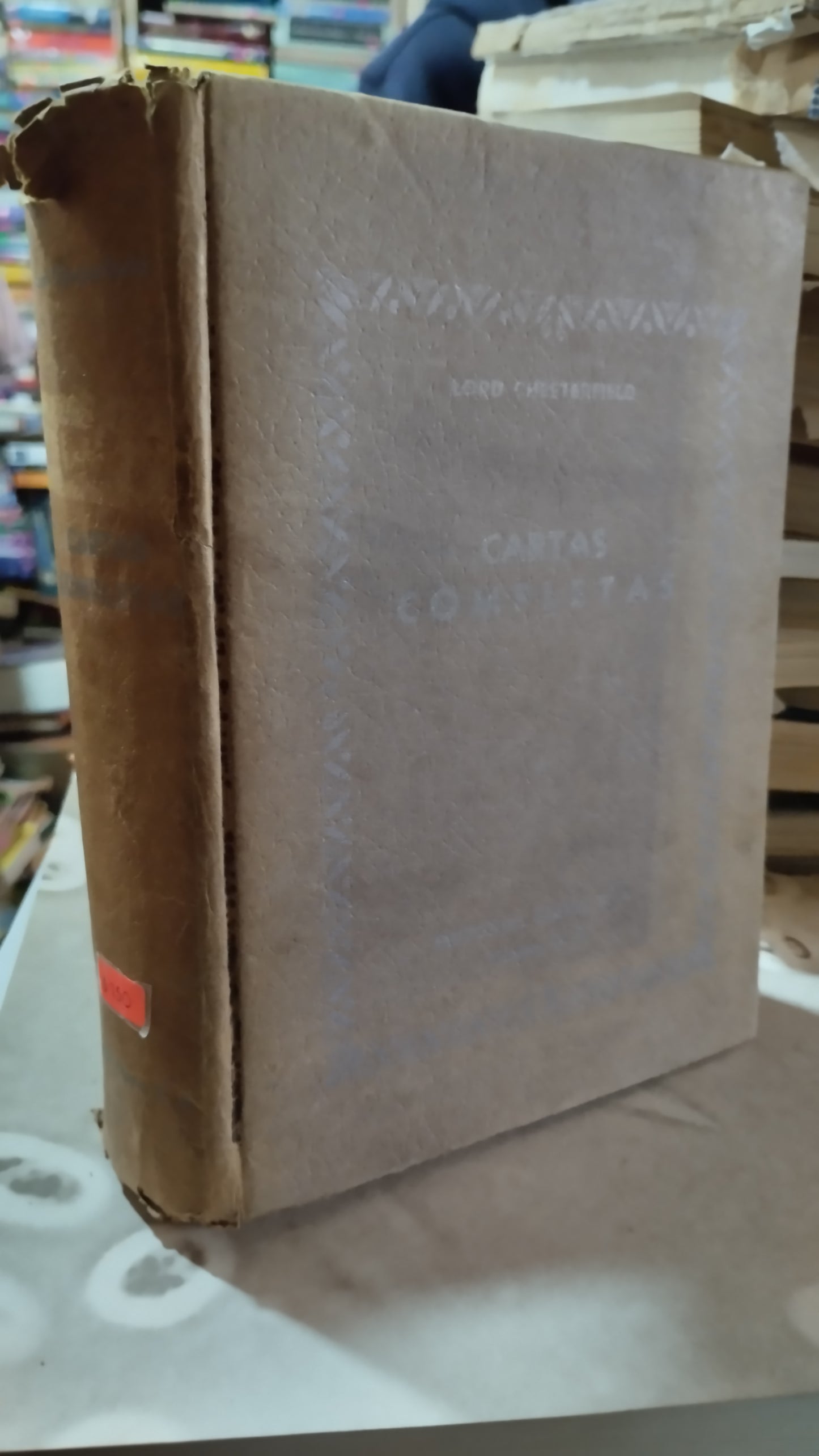 CARTAS COMPLETAS POR LORD CHESTEFIELD LIBRO USADO ANTONIO ALDAMA