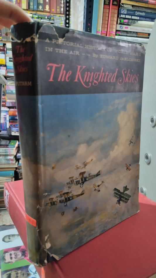 THE KNIGHTED SKIES POR EDWARD JABLONSKI LIBRO USADO HISTORIA ALDAMA