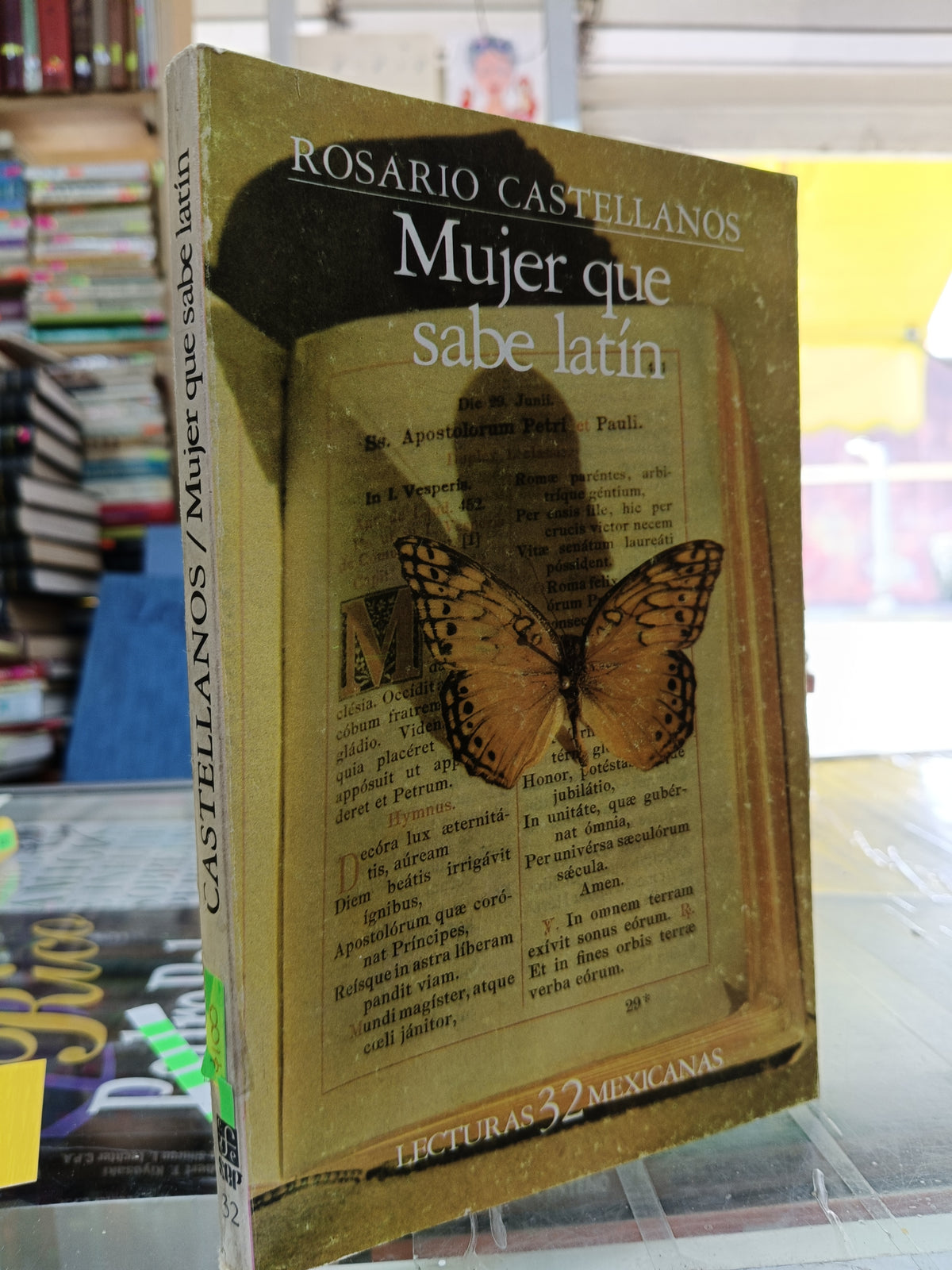 MUJER QUE SABE LATIN POR ROSARIO CASTELLANOS USADO NOVELA JUAREZ 515
