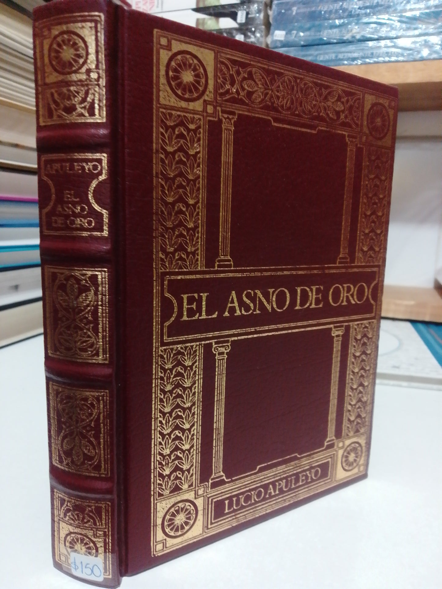 EL ASNO DE ORO POR LUCIO APULEYO USADO SUP.PERSONAL JUAREZ
