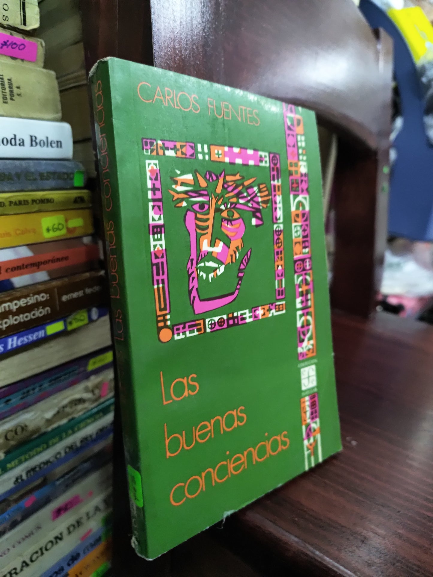 LAS BUENAS CONCIENCIAS POR CARLOS FUENTES USADO NOVELAS LITERARIO 207
