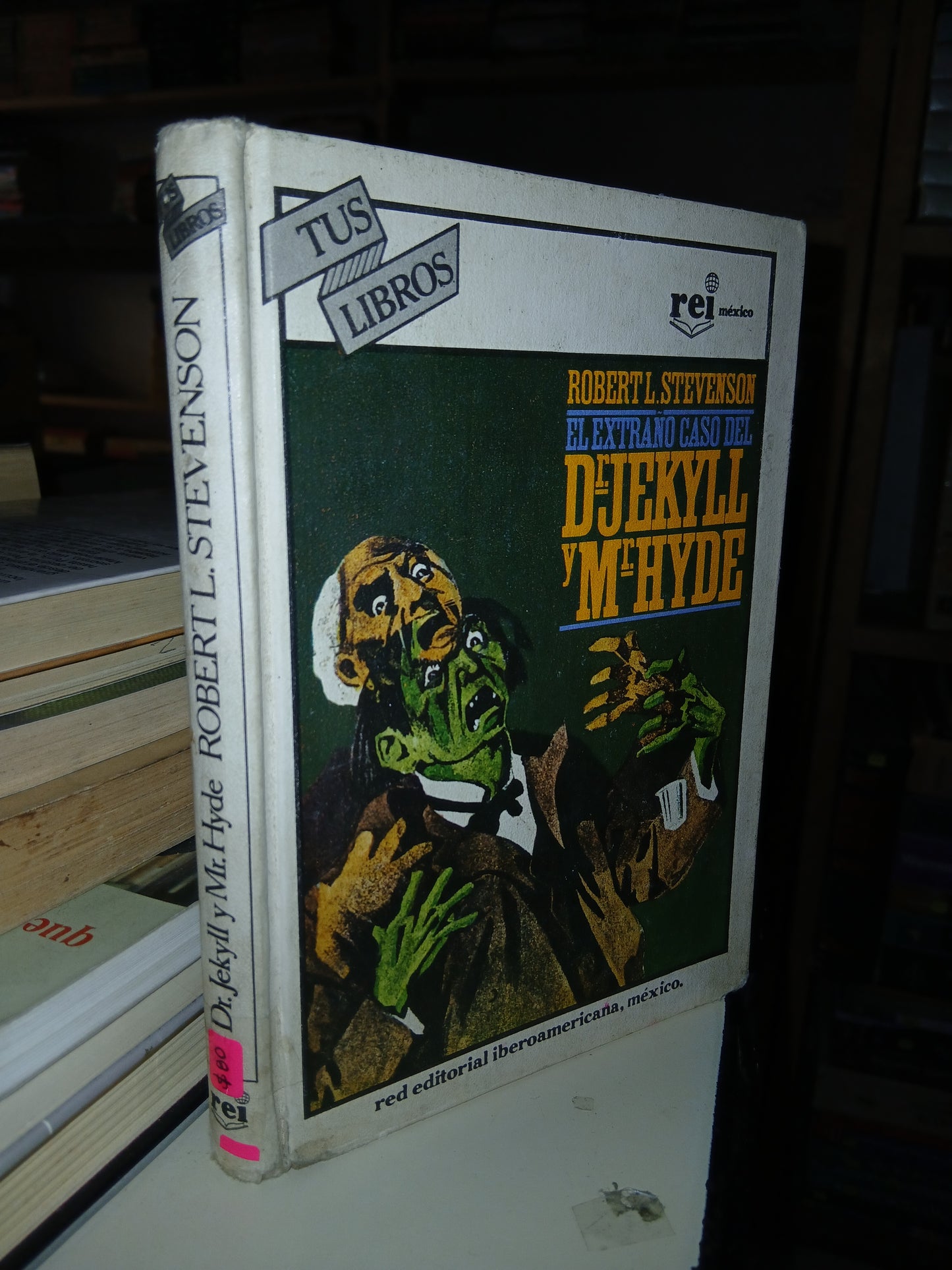 EL EXTRAÑO CASO DEL DR. JEKYLL Y MR. HYDE POR ROBERT L. STEVENSON  USADO NOVELA LITERARIO 207