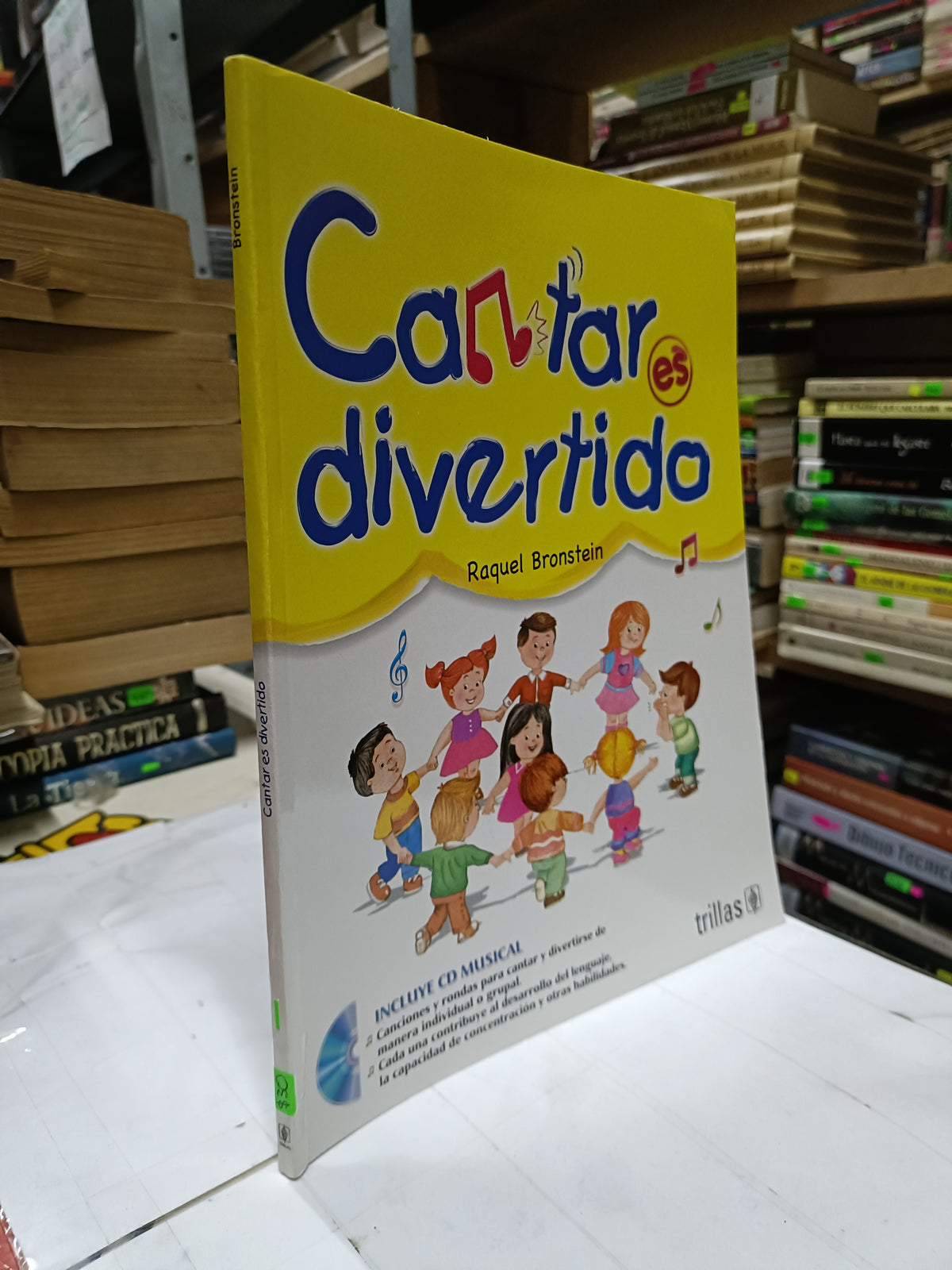 CANTAR ES DIVERTIDO POR RAQUEL BRONSTEIN USADO INFANTIL LITERARIO 207