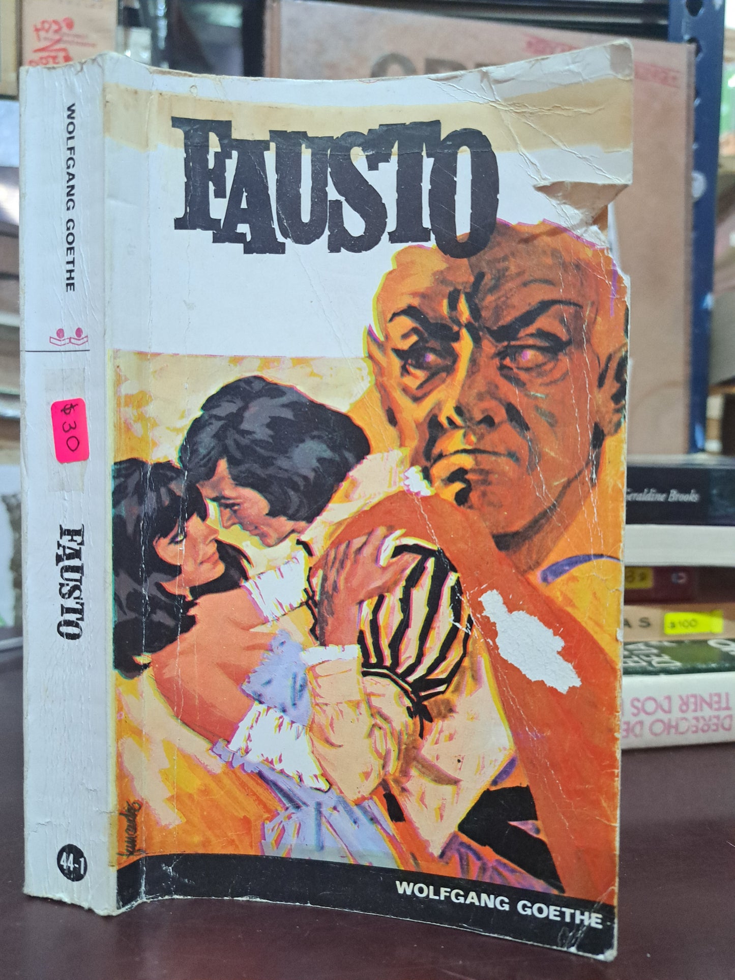 FAUSTO WOLFGANG GOETHE USADO NOVELA LITERARIO 305