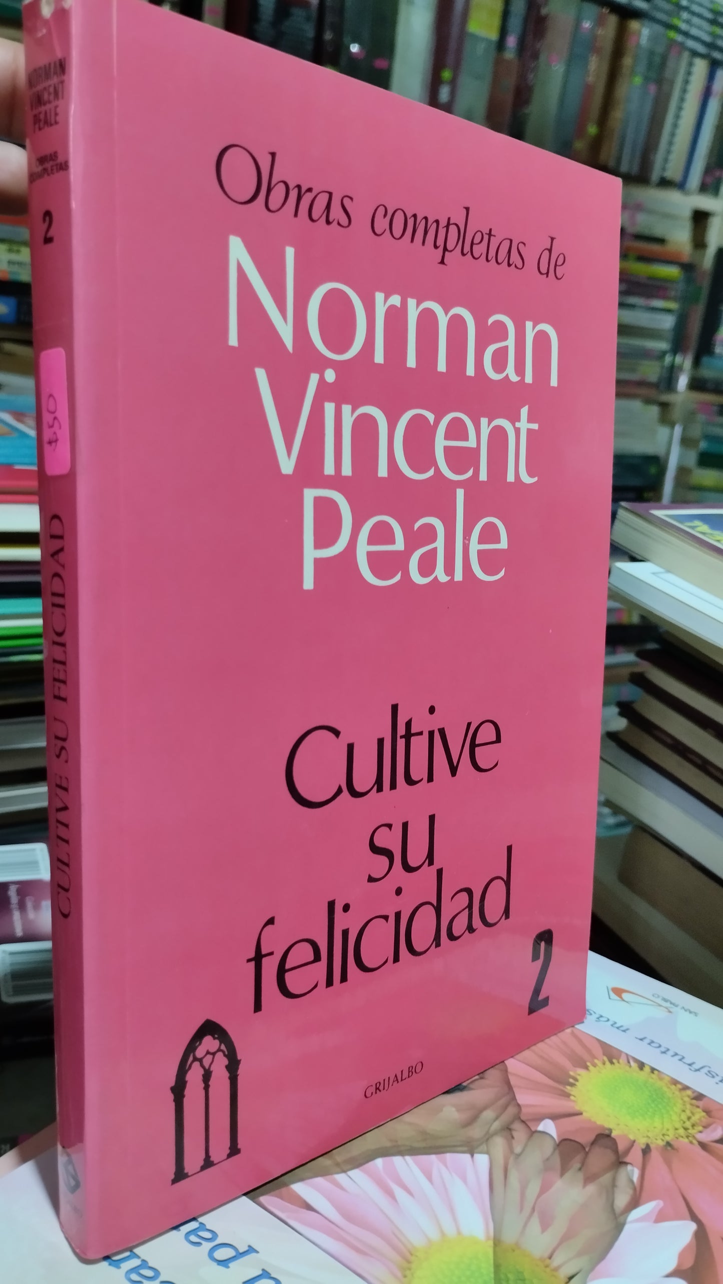 CULTIVE SU FELICIDAD POR NORMAN VINCENT PEALE LIBRO USADO SUPERACION PERSONAL ALDAMA