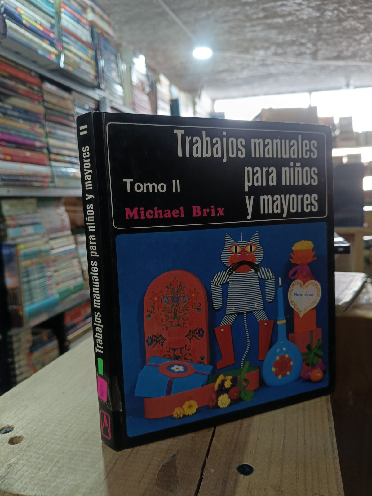 TRABAJOS MANUALES PARA NIÑOS MAYORES TOMO II POR MICHAEL BRIX USADO OFICIOS ALDAMA