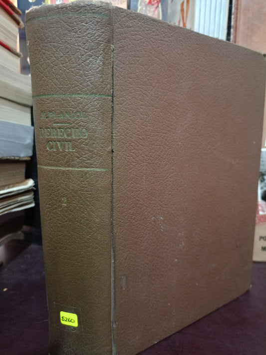 DERECHO CIVIL POR MARCEL PLANIOL USADO DERECHO LITERARIO 305