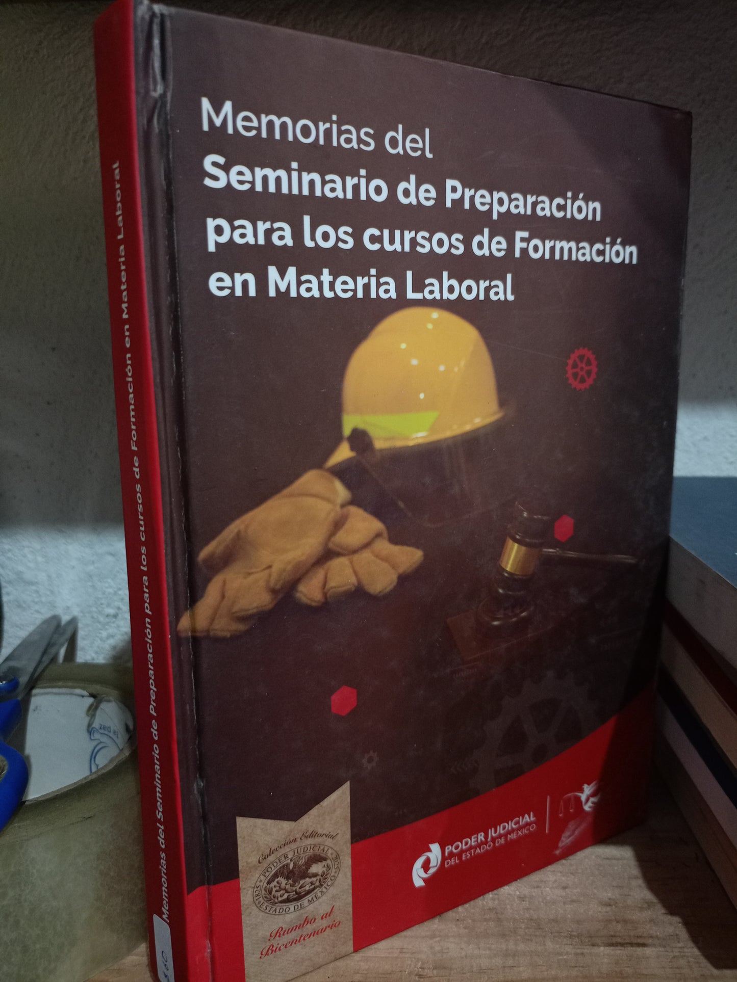 MEMORIAS DEL SEMINARIO DE PREPARACION PARA LOS CURSOS DE FORMACION EN MATERIA LABORAL USADO DERECHO LITERARIO 305