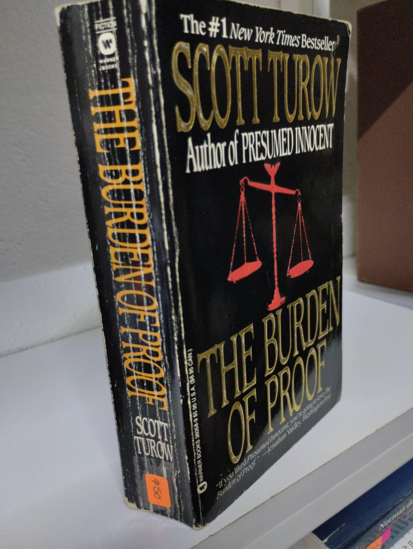 THE BURDEN OF PROOF SCOTT TUROW USADO IDIOMAS JUAREZ 515