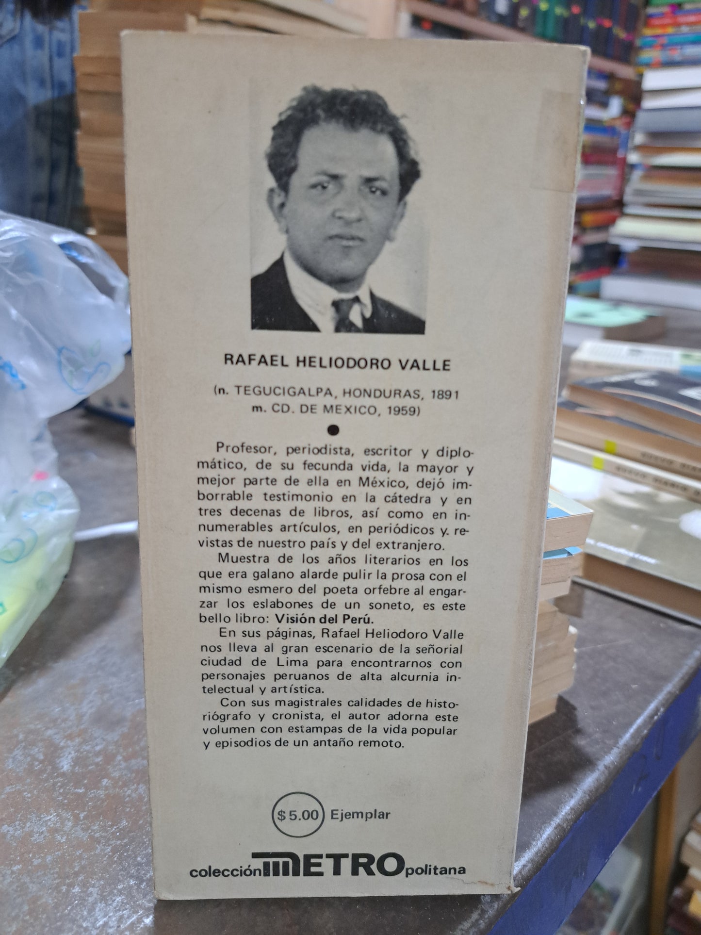 VISION DEL PERU RAFAEL HELIODORO VALLE USADO HISTORIA ALDAMA