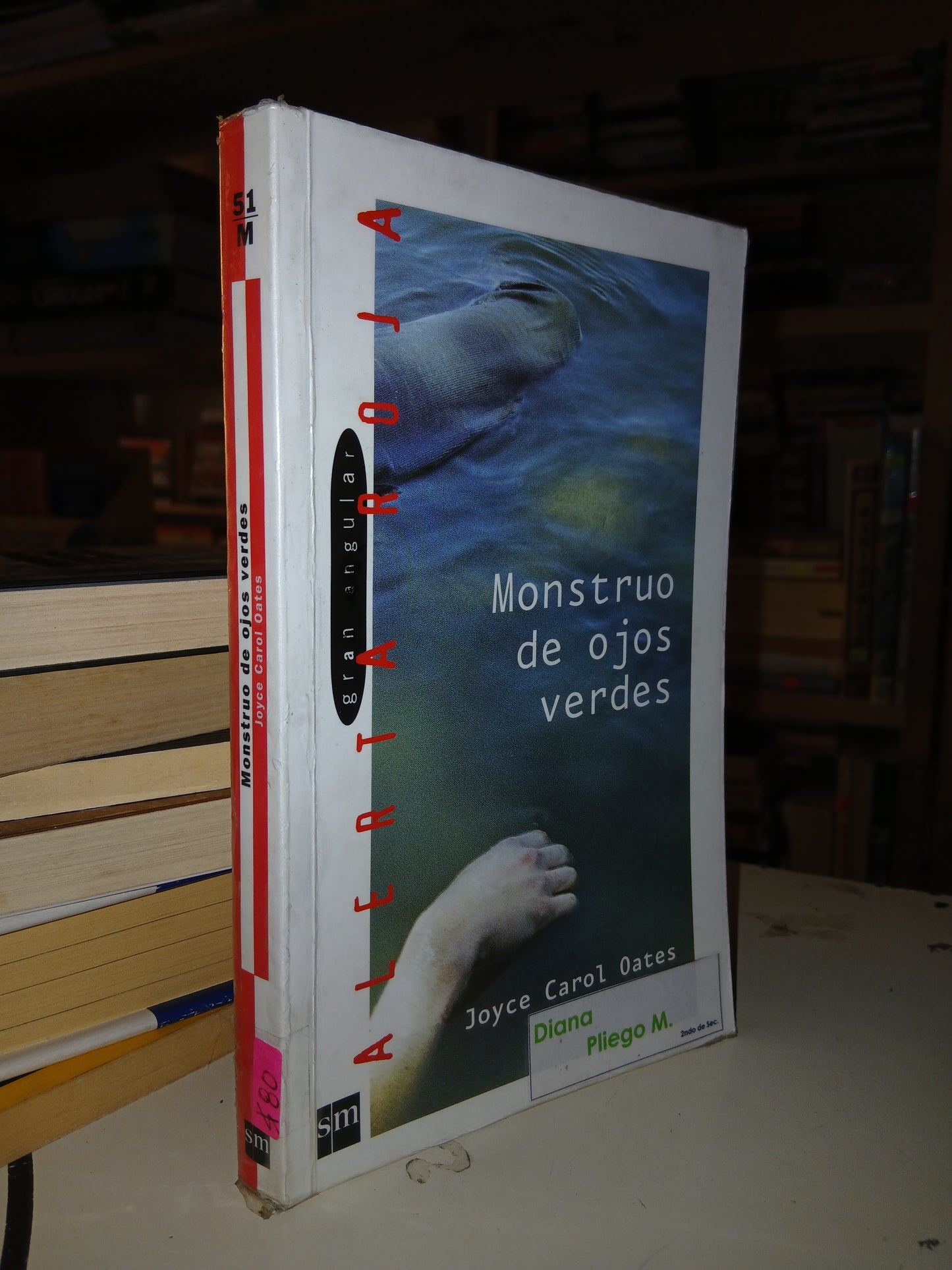 MONSTRUO DE OJOS VERDES POR JOYCE CAROL OATES USADO NOVELA LITERARIO 207