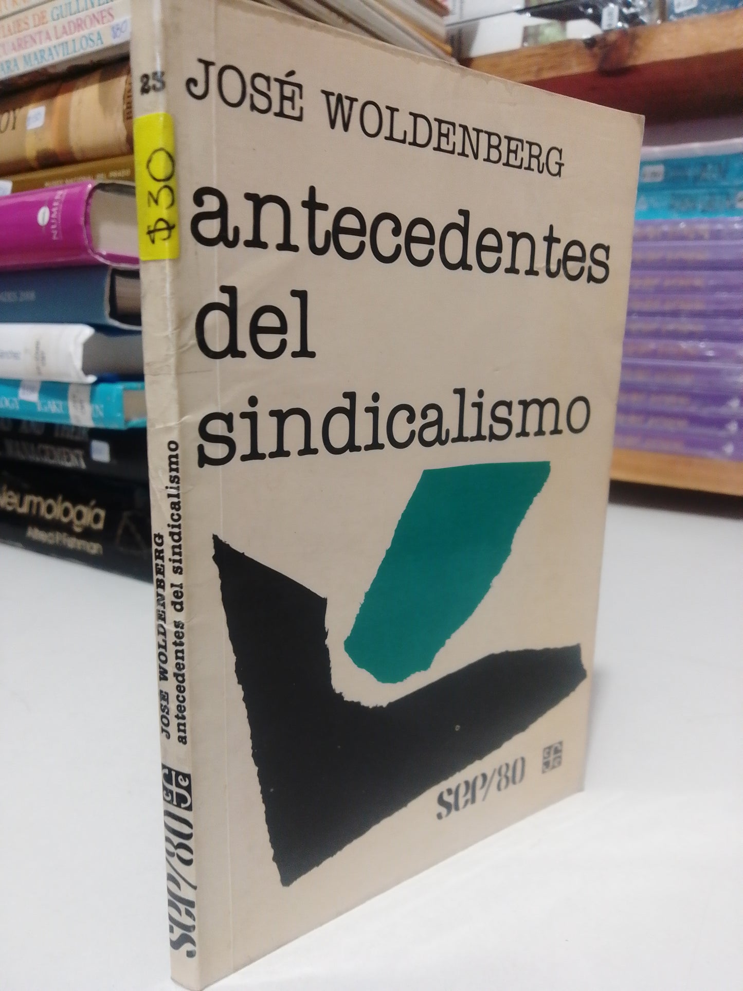 ANTECEDENTES DEL SINDICALISMO POR JOSÉ WOLDENBERG USADO HISTORIA JUÁREZ