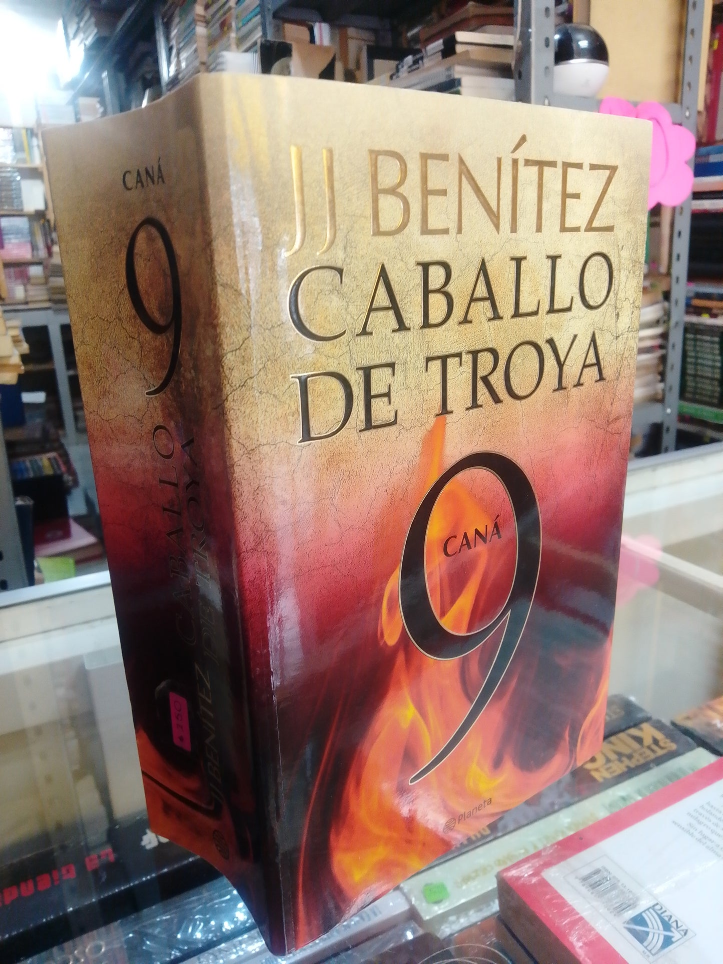 CABALLO DE TROYA 9 POR J.J. BENITEZ USADO NOVELAS JUAREZ