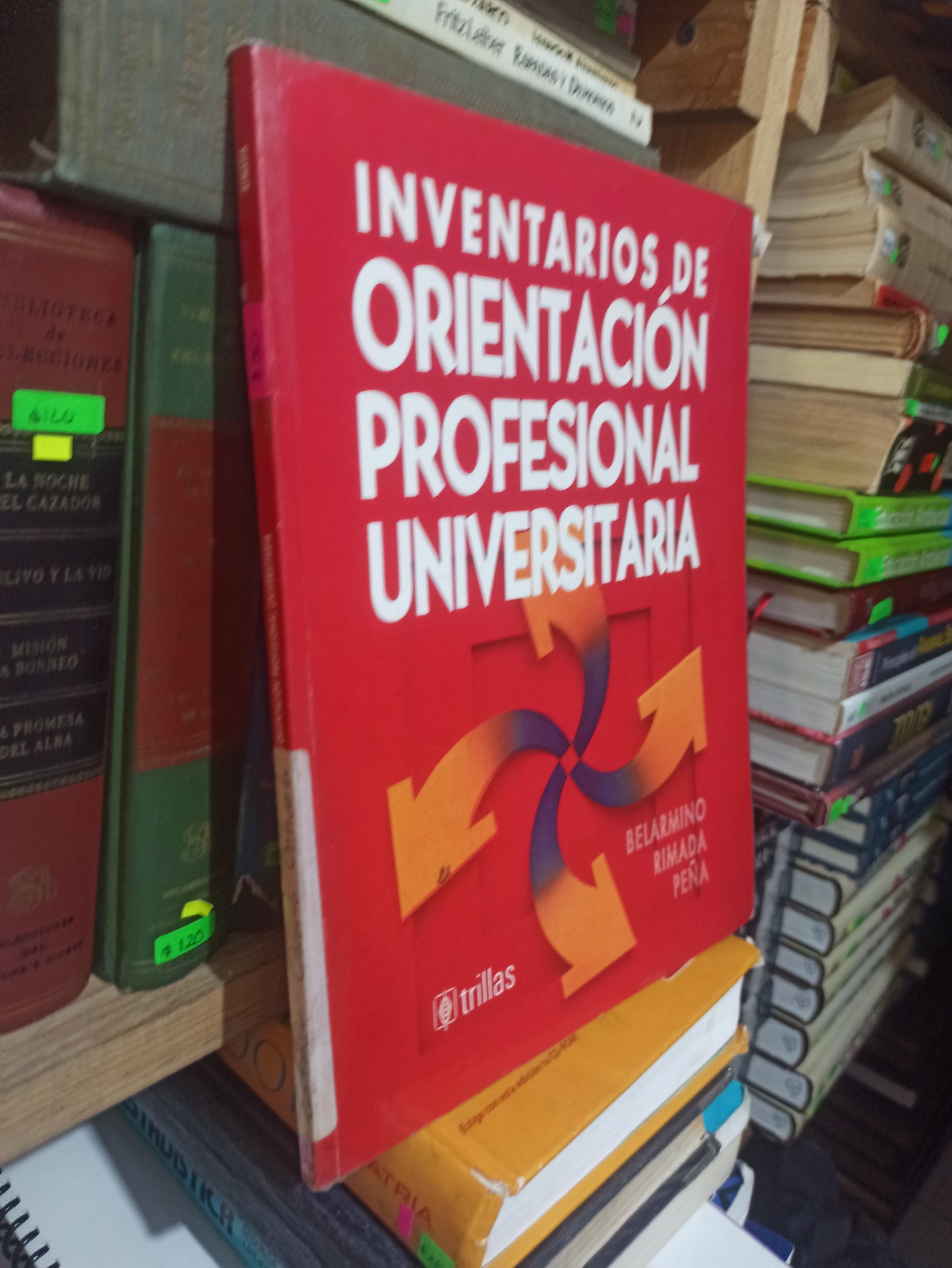 INVENTARIOS DE ORIENTACION PROFESIONAL UNIVERSITARIA POR BELARMINO RIMADA PEÑA USADO EDUCACIÓN JUÁREZ