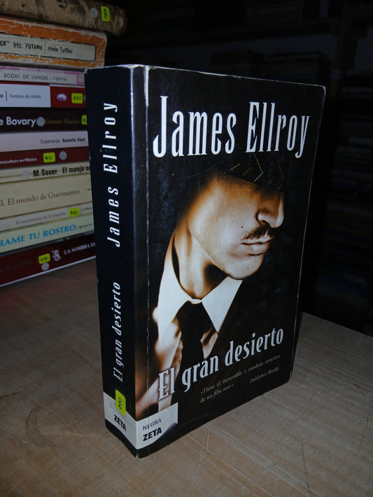 EL GRAN DESIERTO POR JAMES ELLROY USADO NOVELA LITERARIO 207