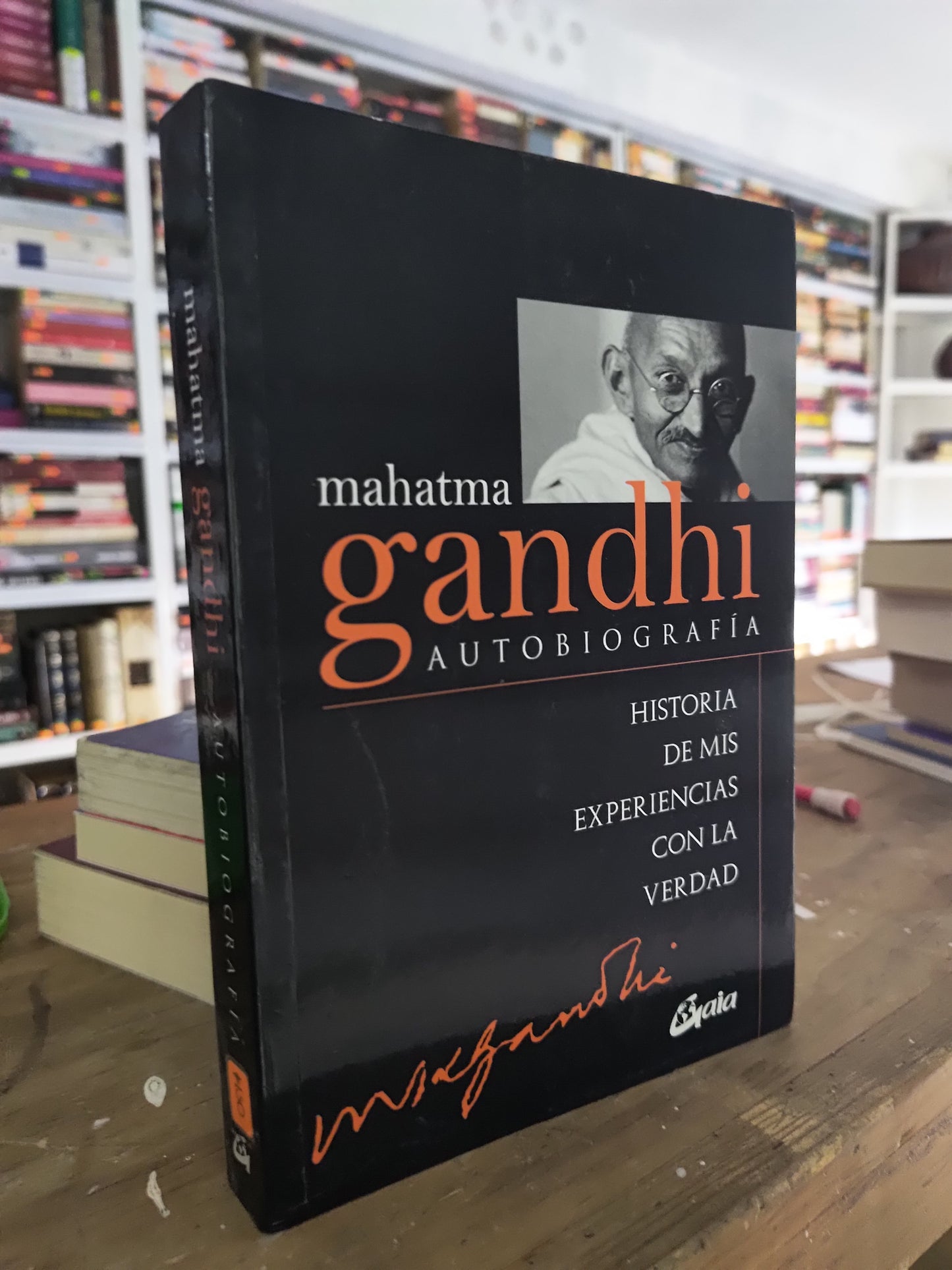 MAHATMA GANDHI AUTOBIOGRAFIA USADO HISTORIA JUAREZ 515