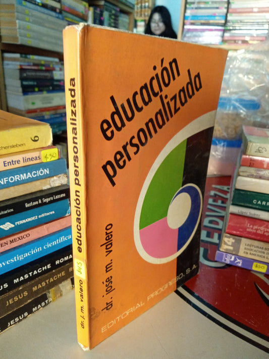 EDUCACIÓN PERSONALIZADA POR DR JOSE M VALERO USADO EDUCACIÓN LITERARIO 207