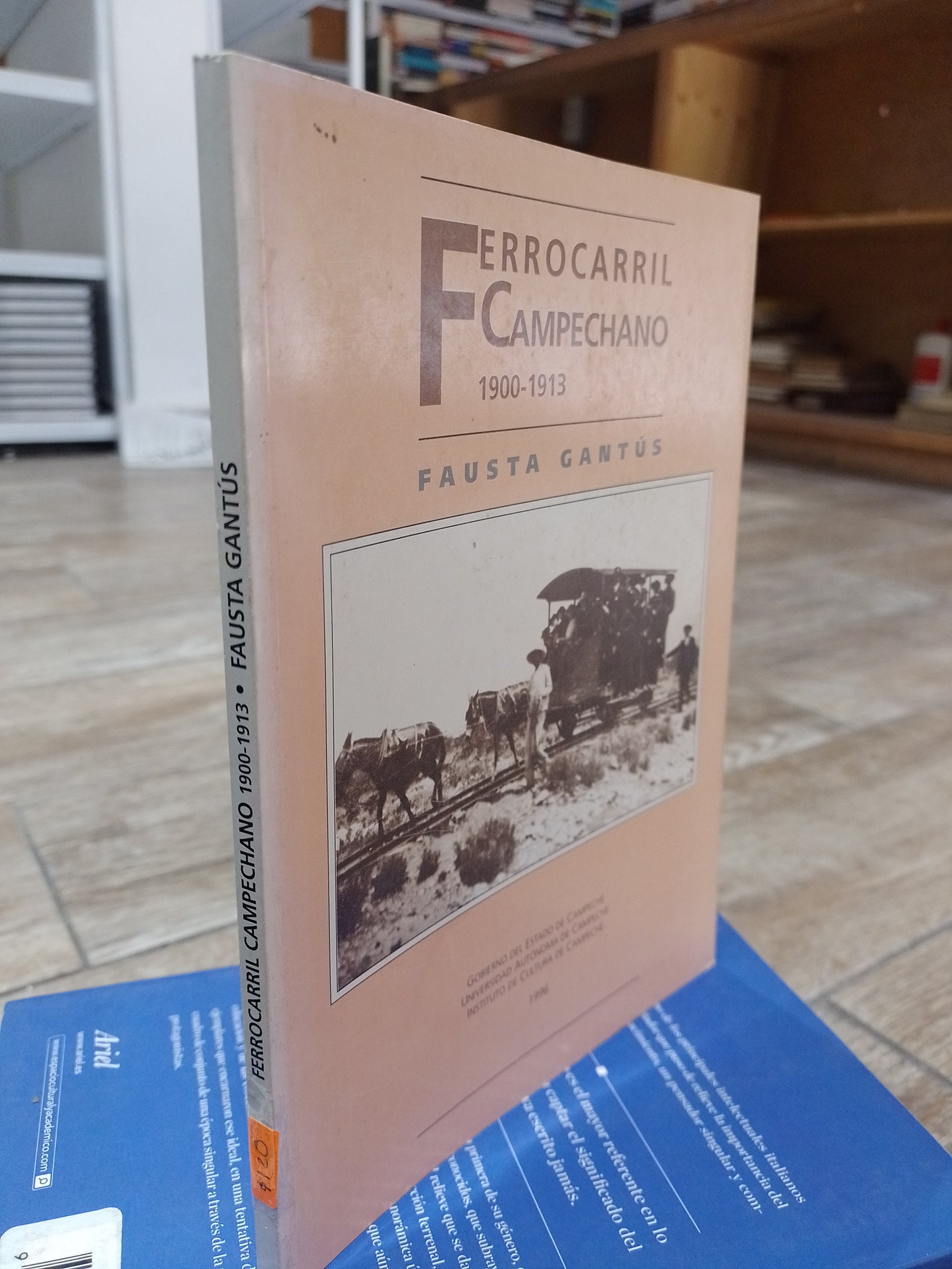FERROCARRIL CAMPECHANO 1900 1913 POR FAUSTA GANTUS USADO HISTORIA JUAREZ 515