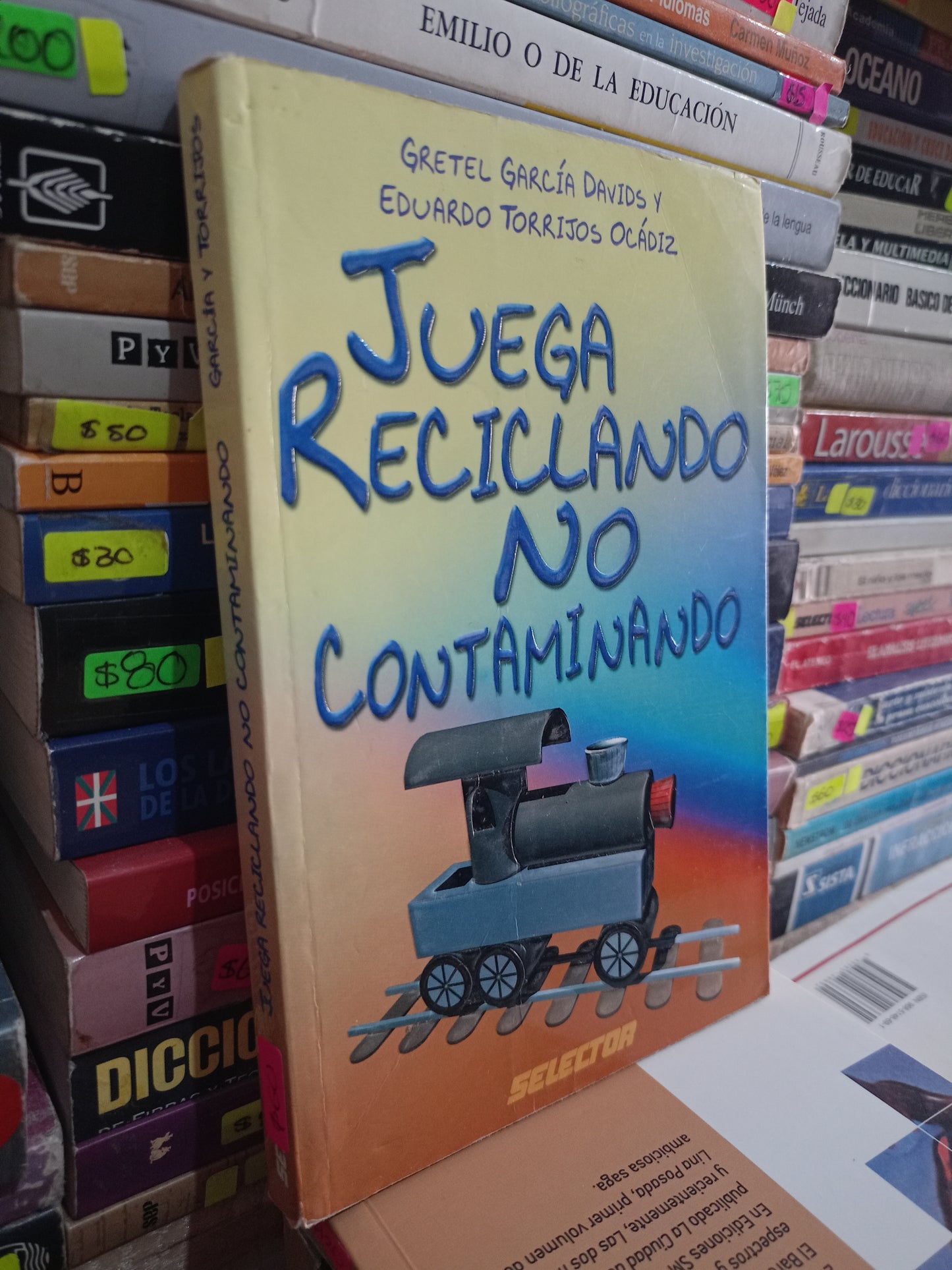 JUEGA RECICLANDO NO CONTAMINANDO POR GRETEL GARCIA DAVIDS Y EDUARDO TORRIJOS OCADIZ USADO INFANTIL LITERARIO 305