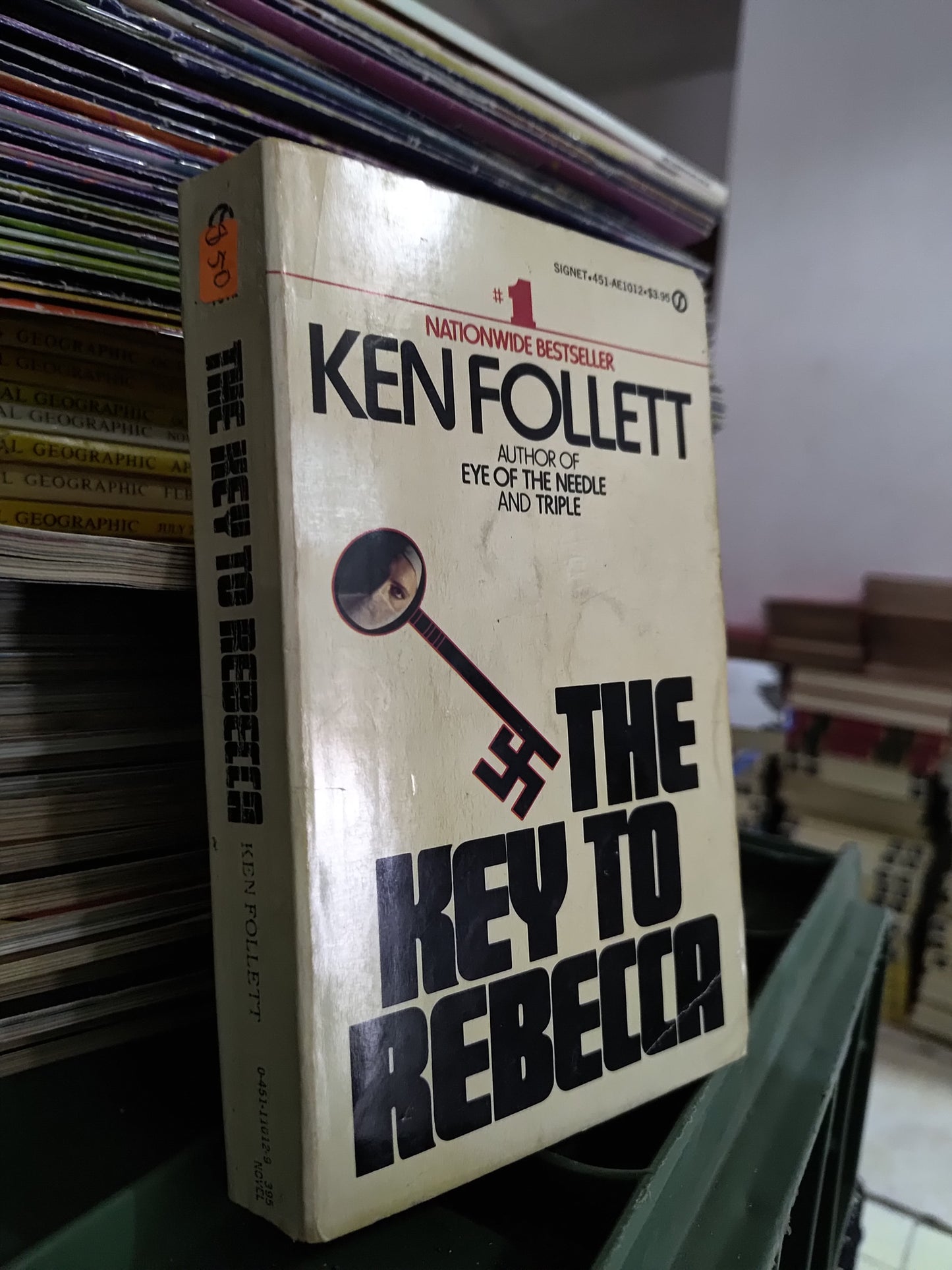 THE KEY TO REBECCA POR KENNM FOLLET USADO IDIOMAS JUAREZ 515