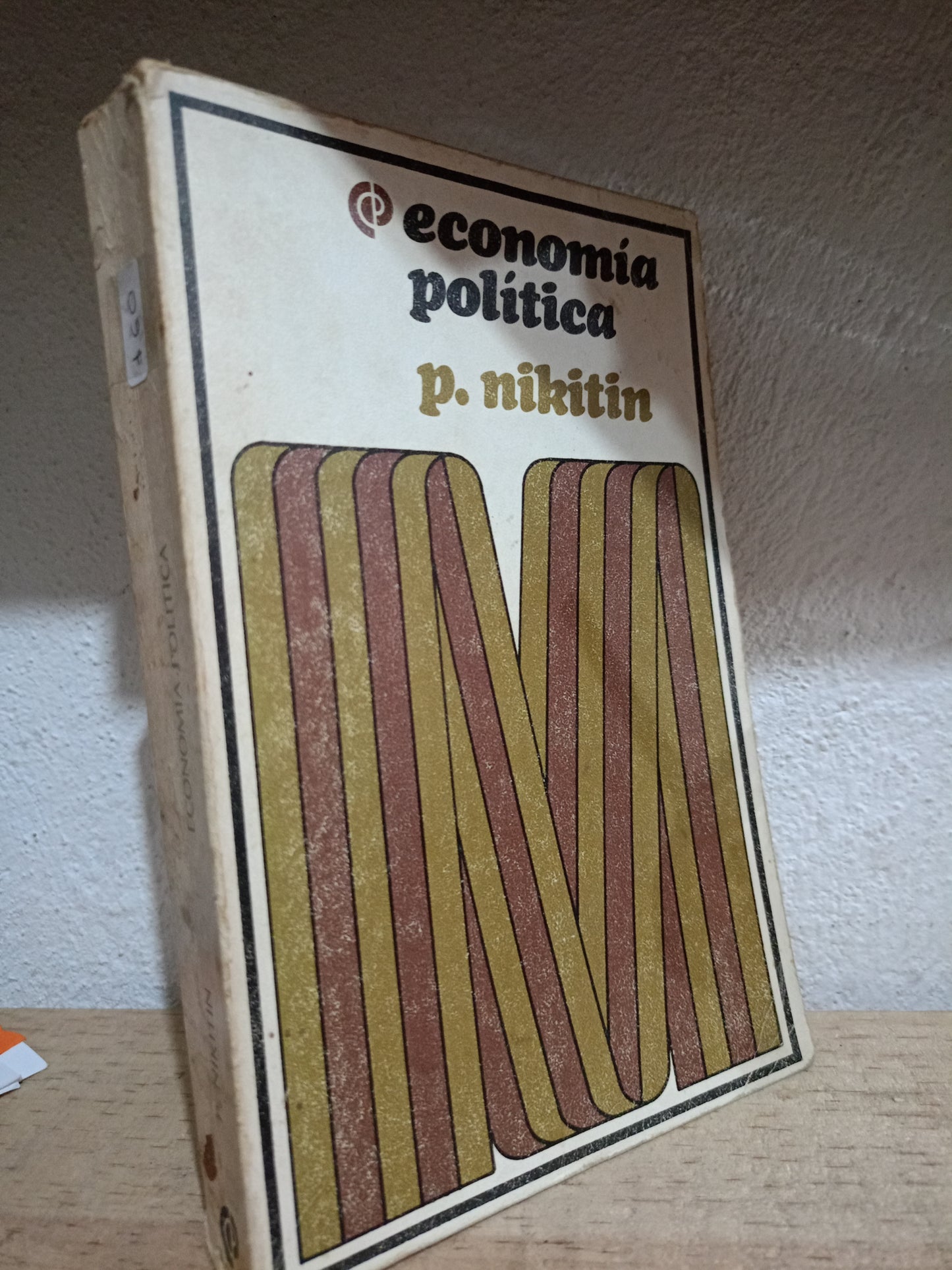 ECONOMIA POLITICA POR P. NIKITIN USADO ECONOMIA LITERARIO 305