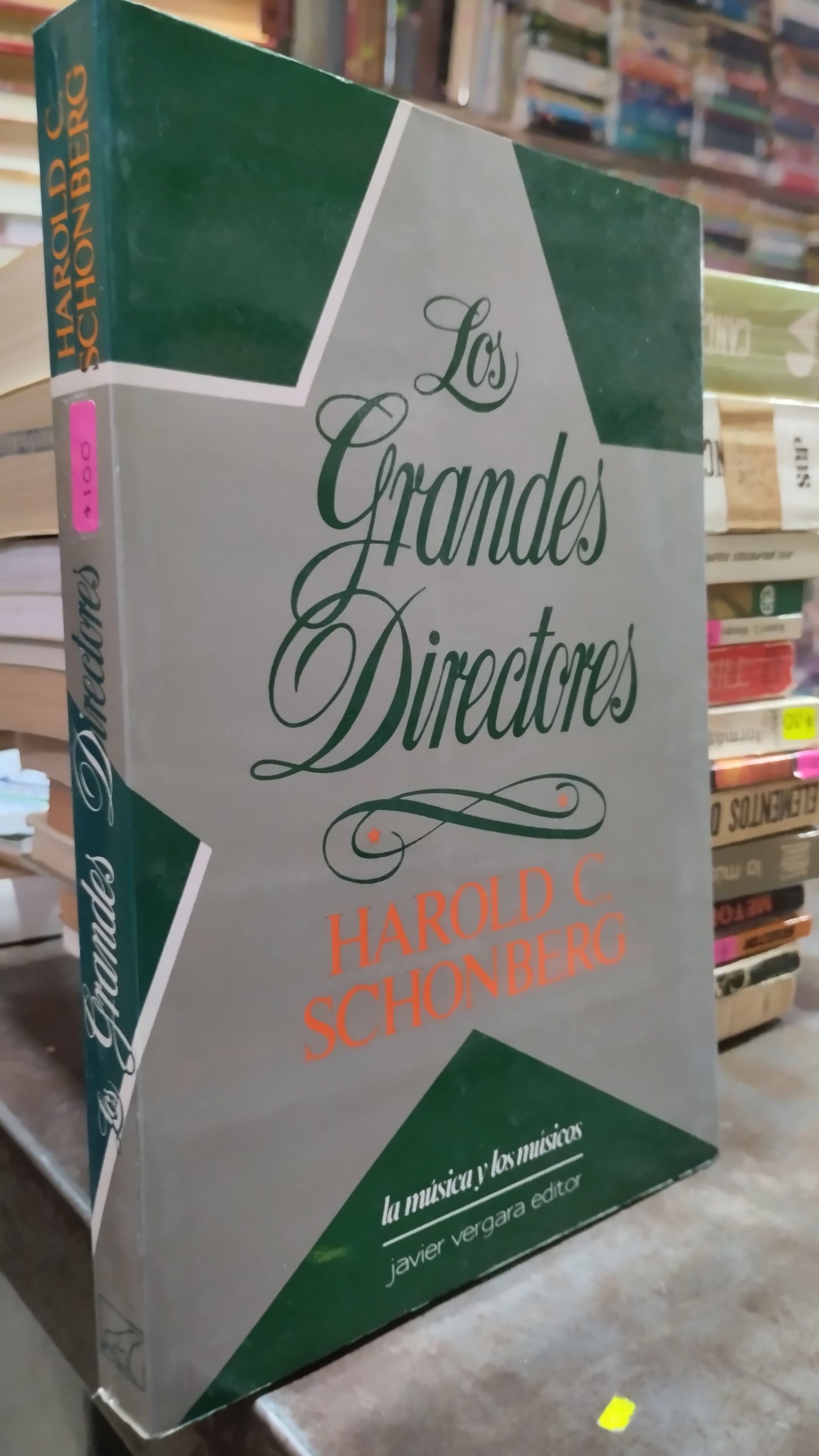 LOS GRANDES DIRECTORES POR HAROLD C SCHONBERG LIBRO USADO MUSICA ALDAMA