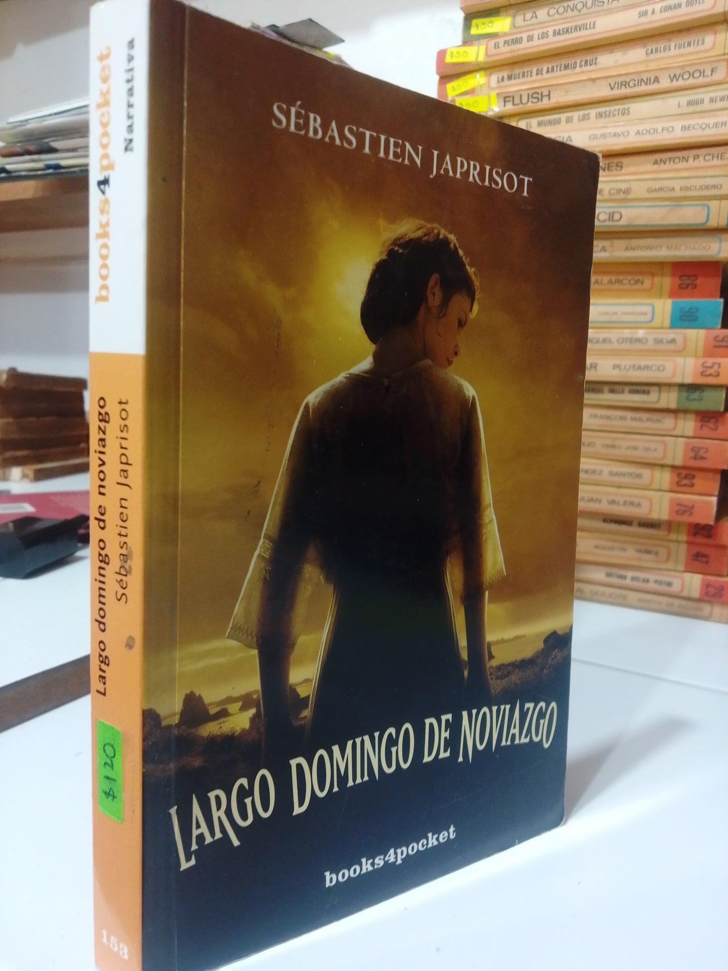 LARGO DOMINGO DE NOVIAZGO POR SEBASTIEN JAPRISOT USADO NOVELA JUAREZ