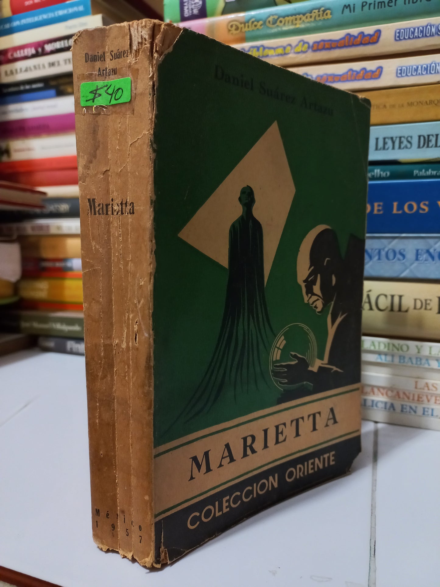 MARIETTA POR DANIEL SUÁREZ ARTAZU USADO NOVELA JUÁREZ