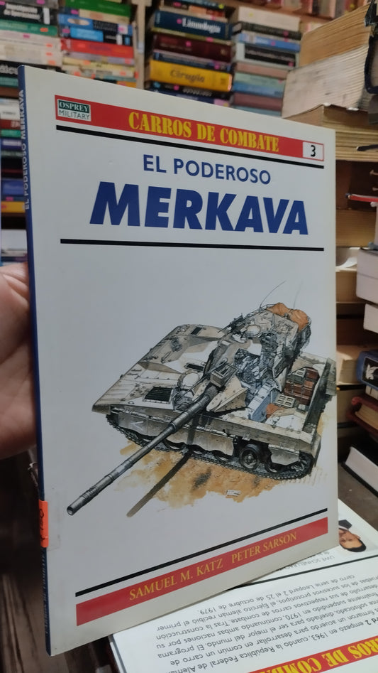 EL PODEROSO MERKAVA 3 LIBRO USADO HISTORIA ALDAMA