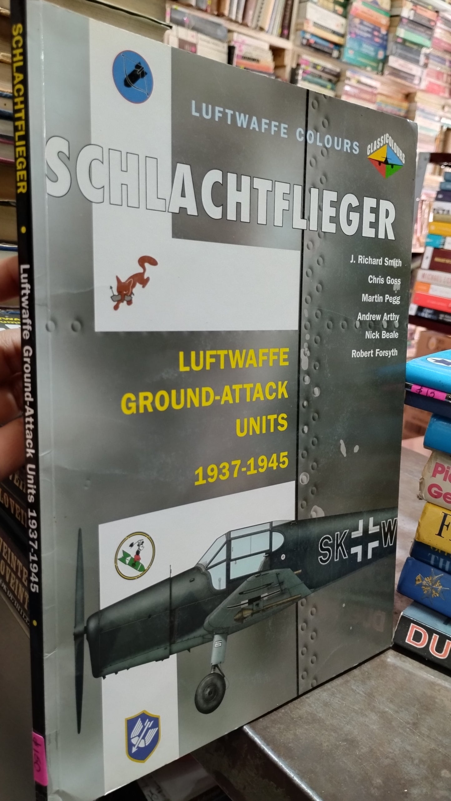 LUFTWAFFE GROUND ATTACK UNITS 1937 1945 POR J RICHARD SMITH LIBRO USADO HISTORIA ALDAMA