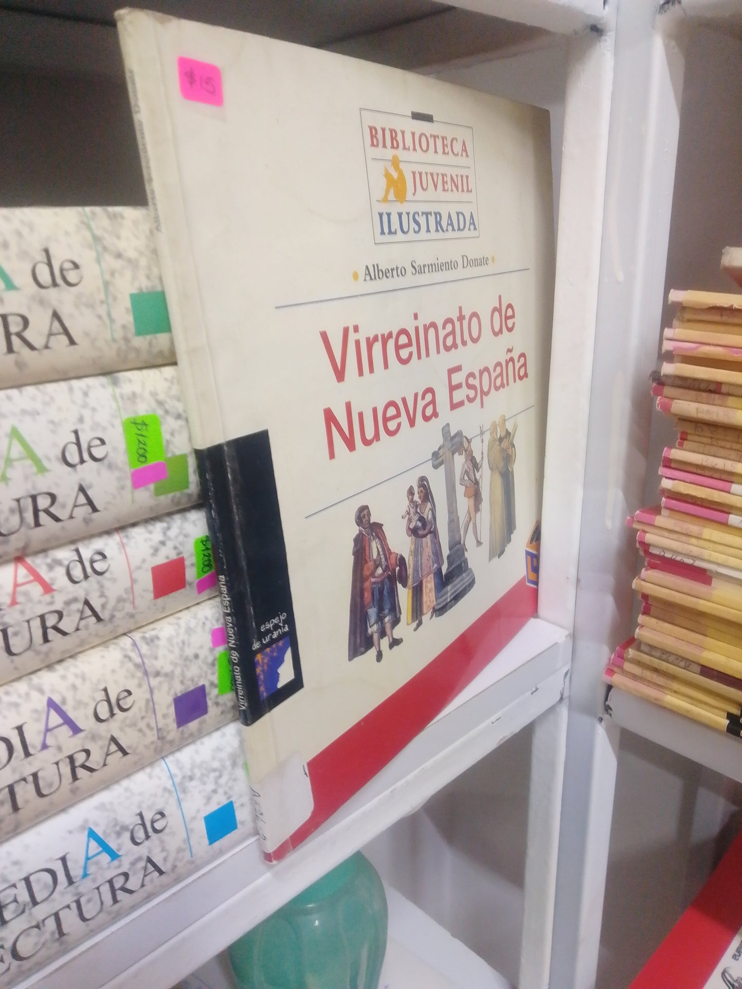 VIRREINATO DE NUEVA ESPAÑA, POR ALBERTO SARMIENTO DONATE, USADO, INFANTIL, JUAREZ 515