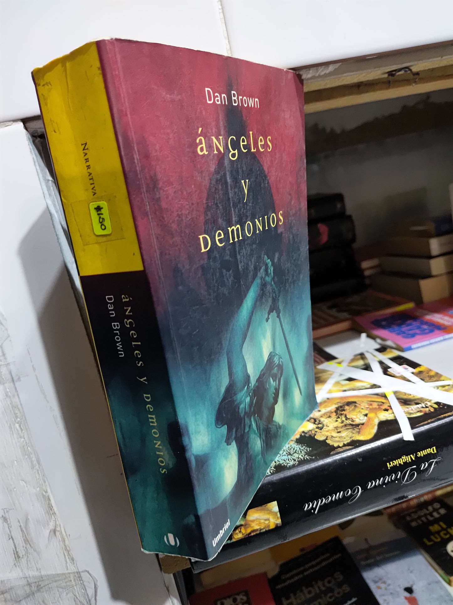 ANGELES Y DEMONIOS POR DAN BROWN USADO NOVELAS JUAREZ