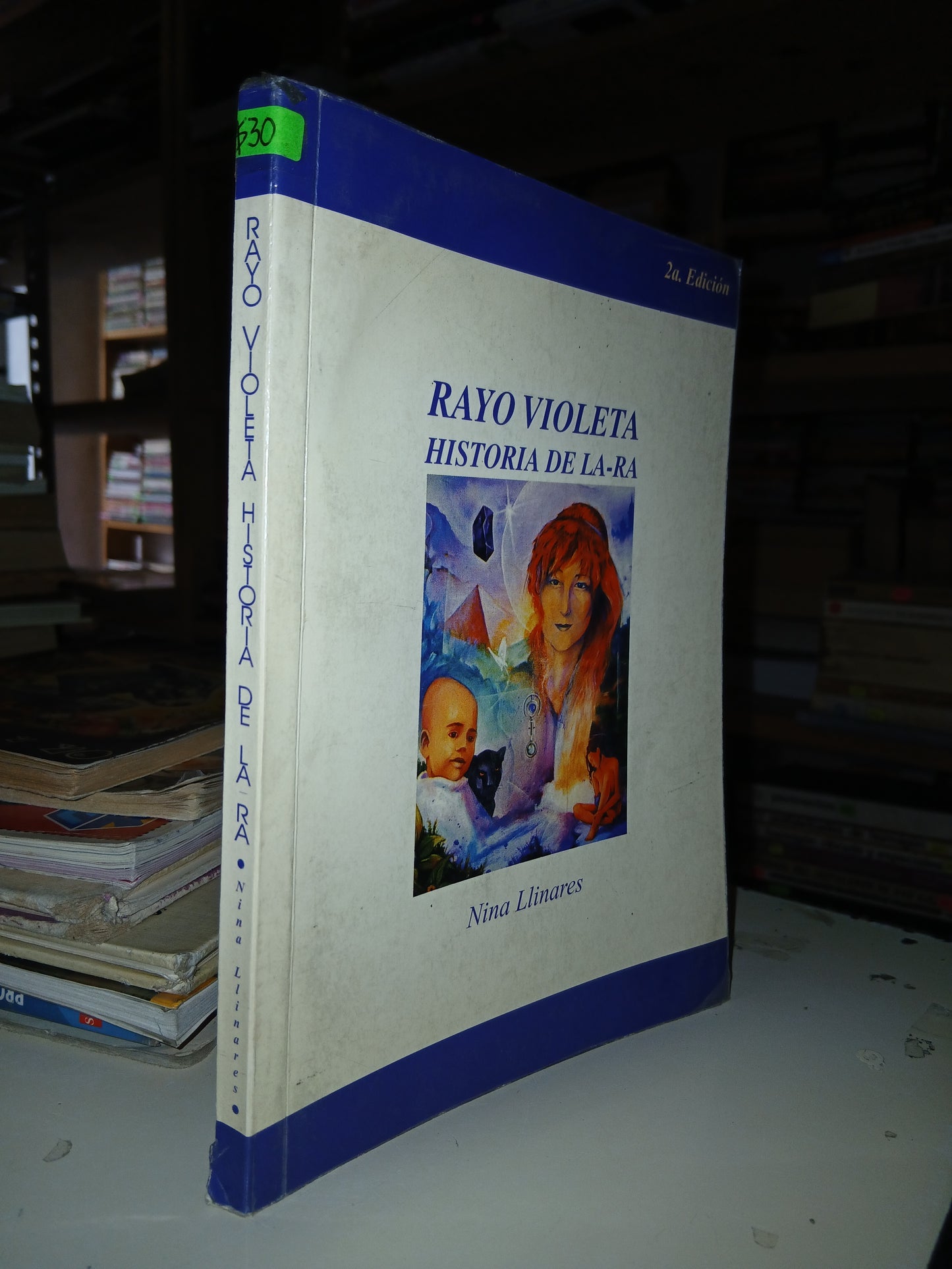 RAYO VIOLETA HISTORIA DE LA-RA POR NINA LLINARES USADO INFANTIL LITERARIO 207