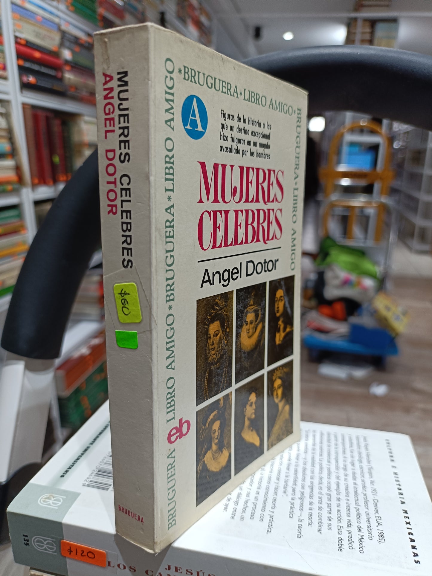 MUJERES CELEBRES POR ANGEL DOTOR USADO HISTORIA JUAREZ 515