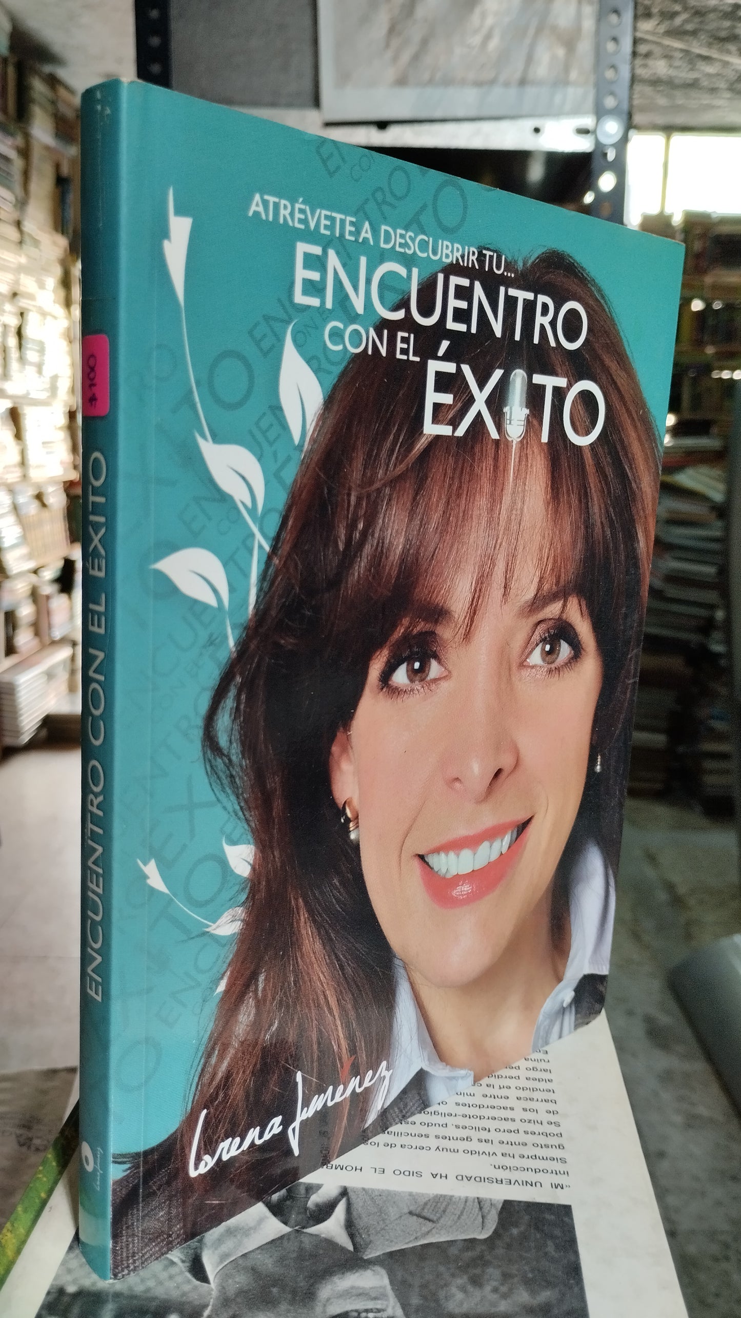 ENCUENTRO CON EL EXITO POR LORENA JIMENEZ LIBRO USADO SUPERACION PERSONAL ALDAMA