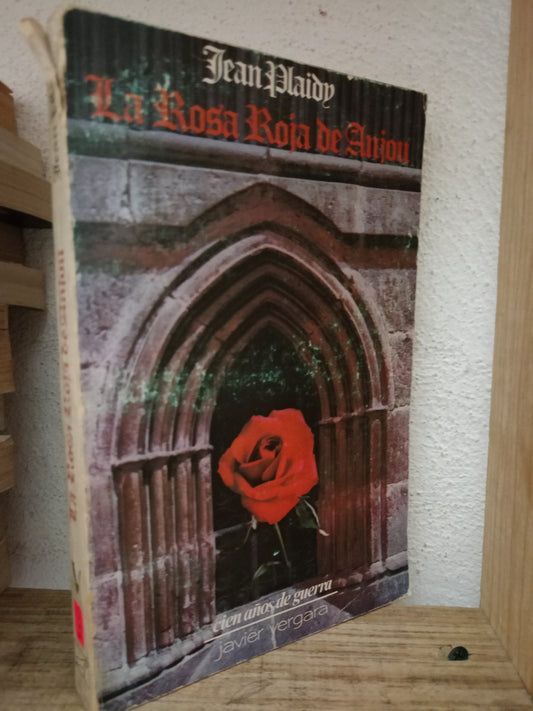 LA ROSA ROJA DE ANJOU JEAN PLAIDY USADO NOVELA LITERARIO 305