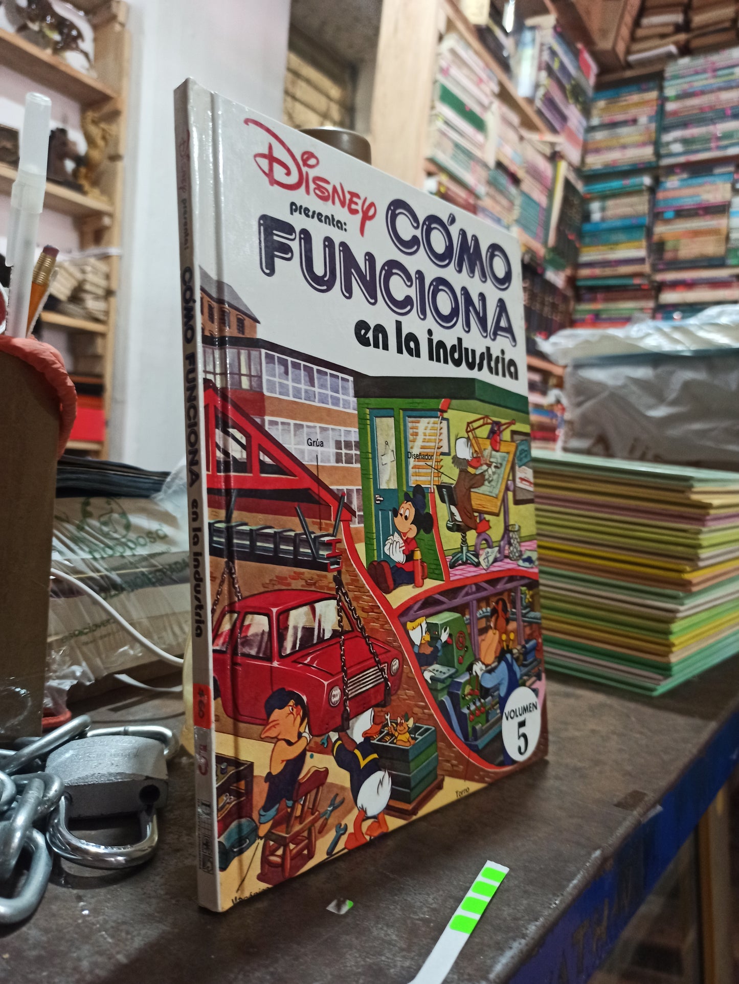 CÓMO FUNCIONA EN LA INDUSTRIA VOLUMEN 5 POR JUAN BOSCO AURIOLES USADO INFANTILES ALDAMA